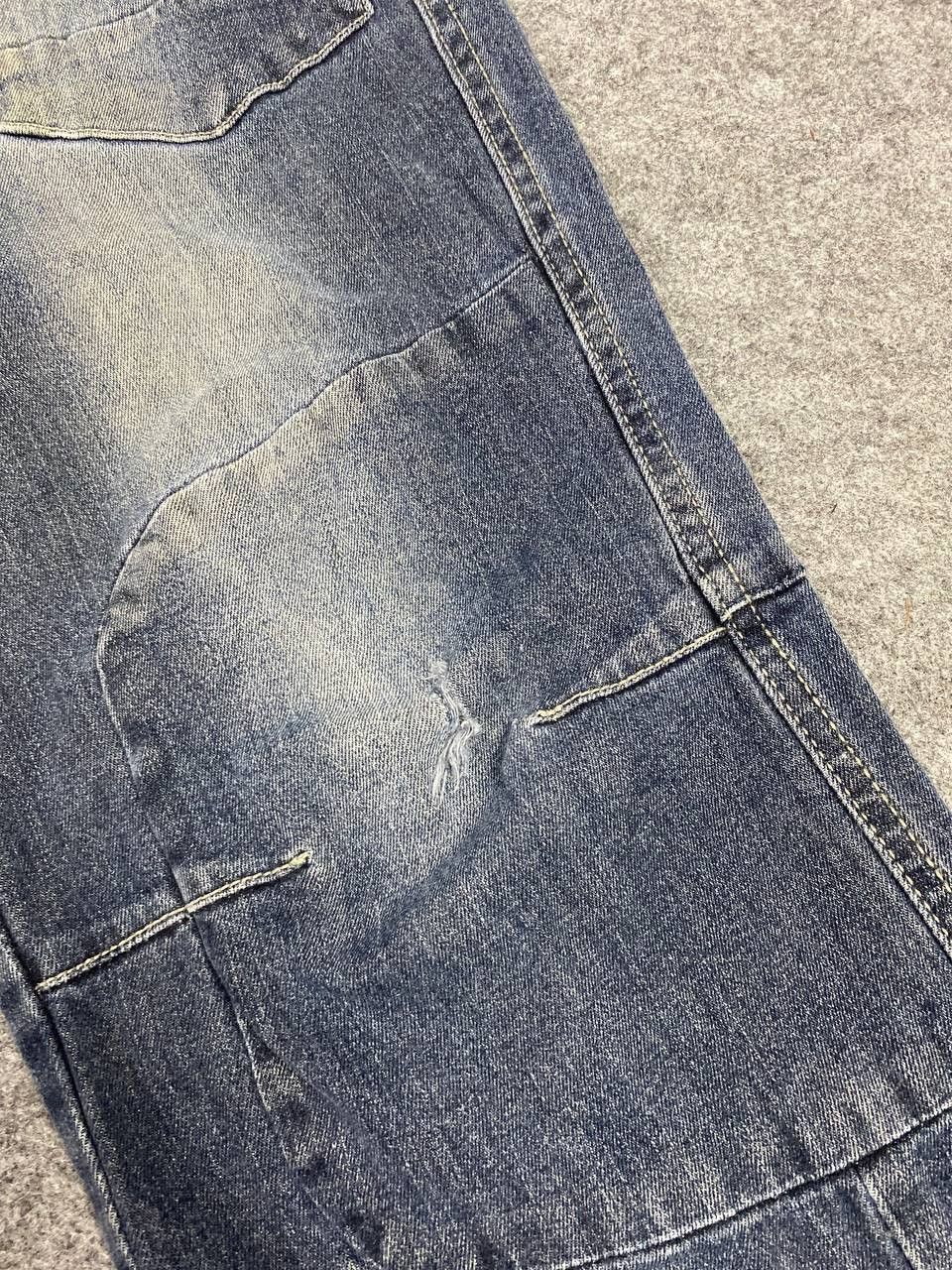 Japanese Brand japanese brands cargo denim distressed Size US 36 / EU 52 - 9 Thumbnail