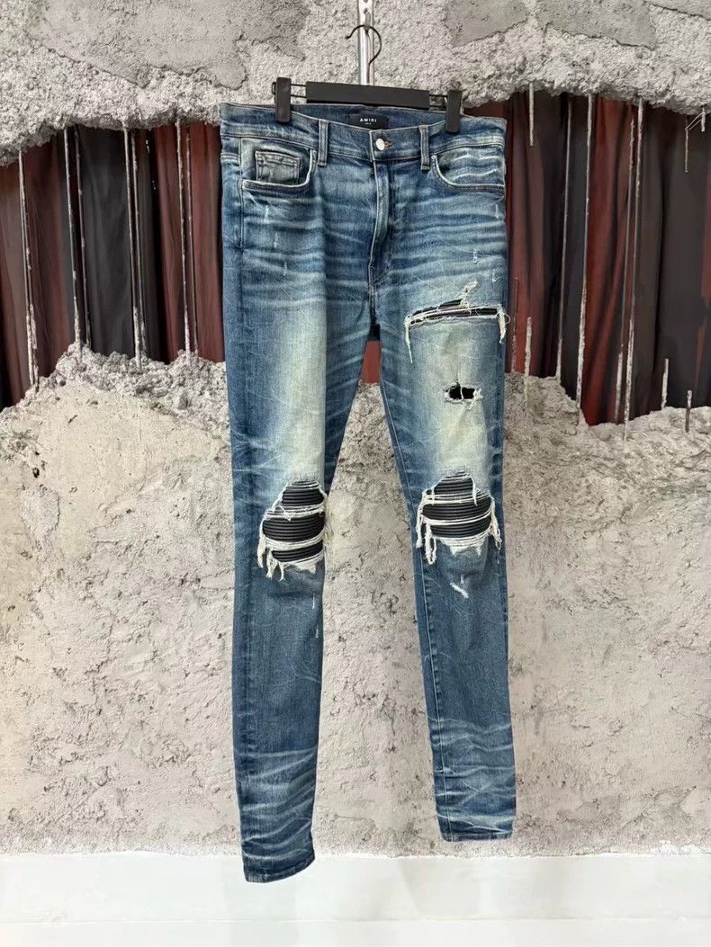 Amiri Amiri MX1 Blue Denim Pants Size US 36 / EU 52 - 1 Thumbnail