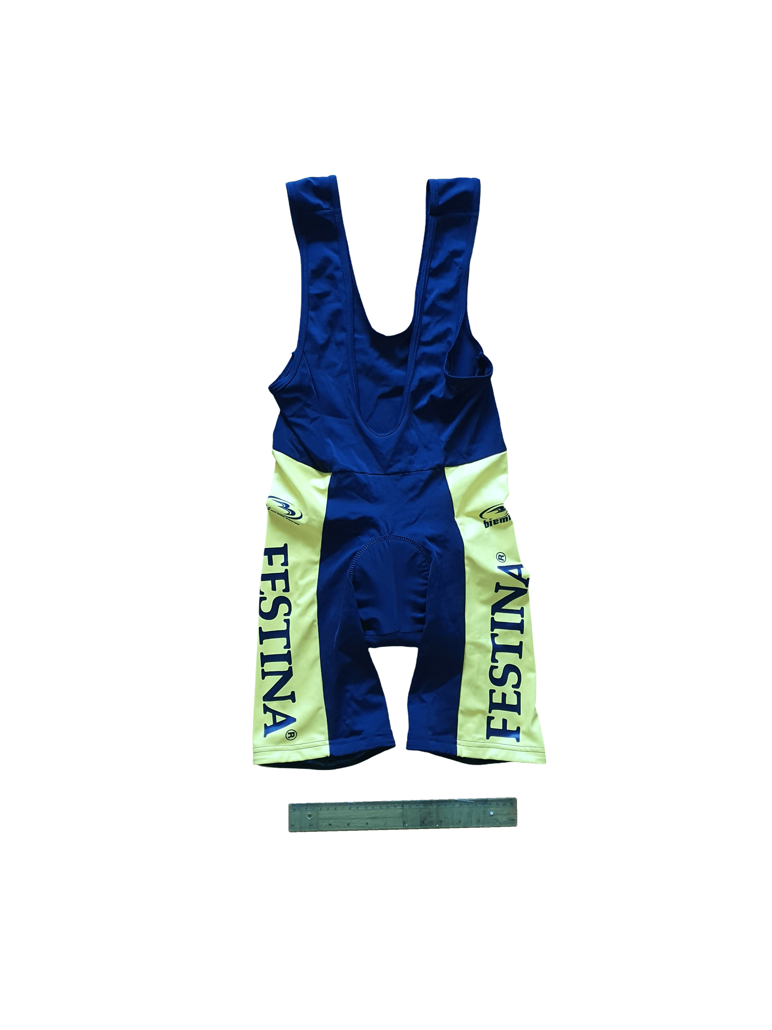 Bicycle BIEMME x FESTINA - Vintage Road Cycling Bibs Bib Shorts Size US 36 / EU 52 - 1 Thumbnail