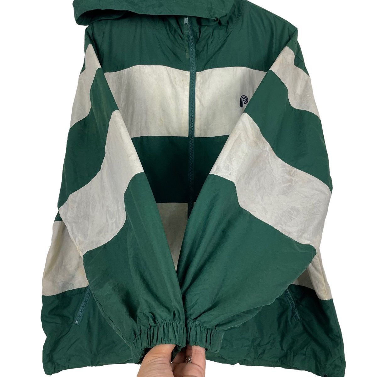 Japanese Brand × Penfield 💥PENFIELD WINDBREAKER STRIPED ZIPPER HOODIE JACKET Size US L / EU 52-54 / 3 - 8 Thumbnail