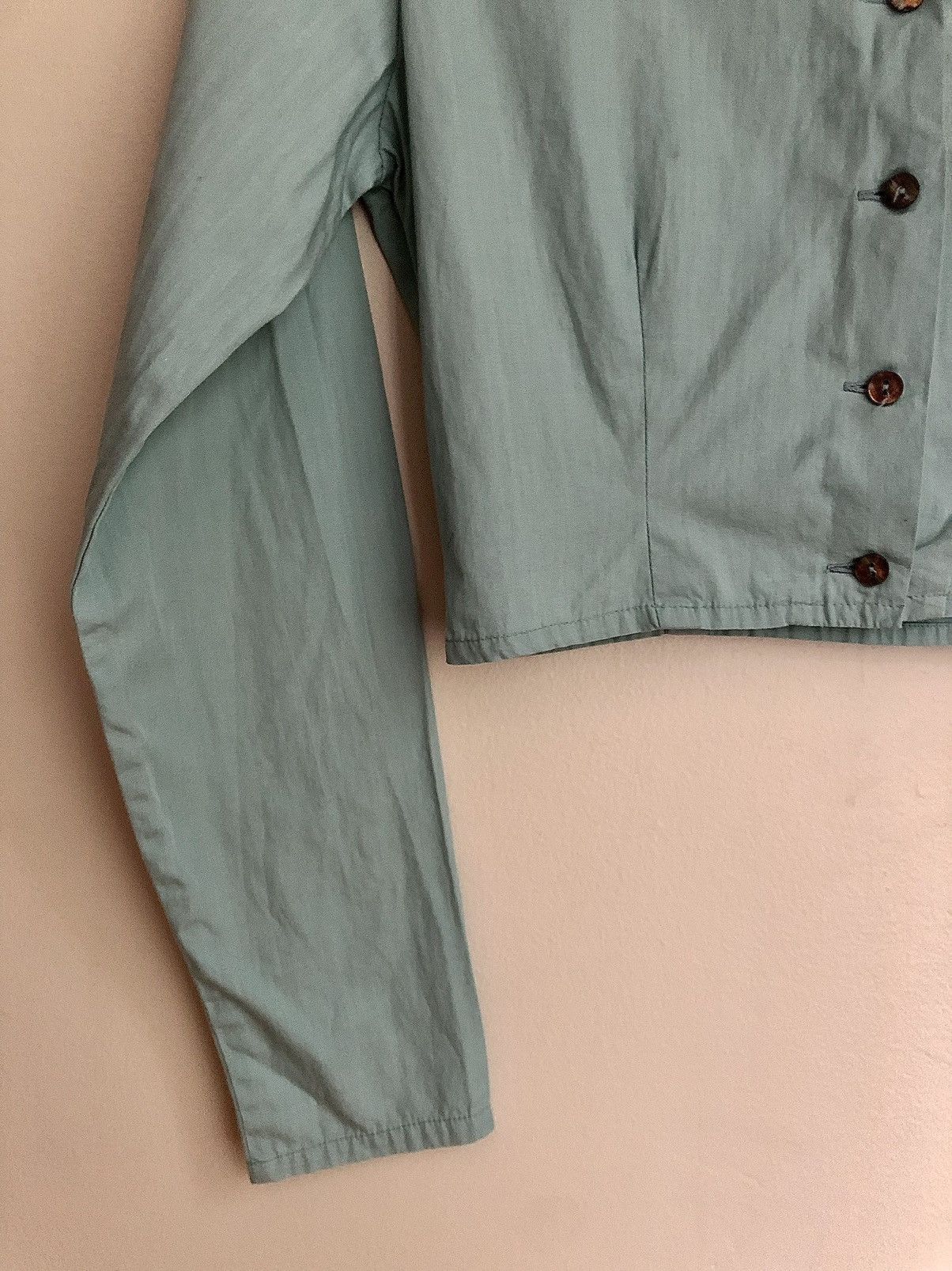 Katharine Hamnett London Katharine Hamnett 1990’s Big Collar Crop Top Size XS / US 0-2 / IT 36-38 - 4 Thumbnail