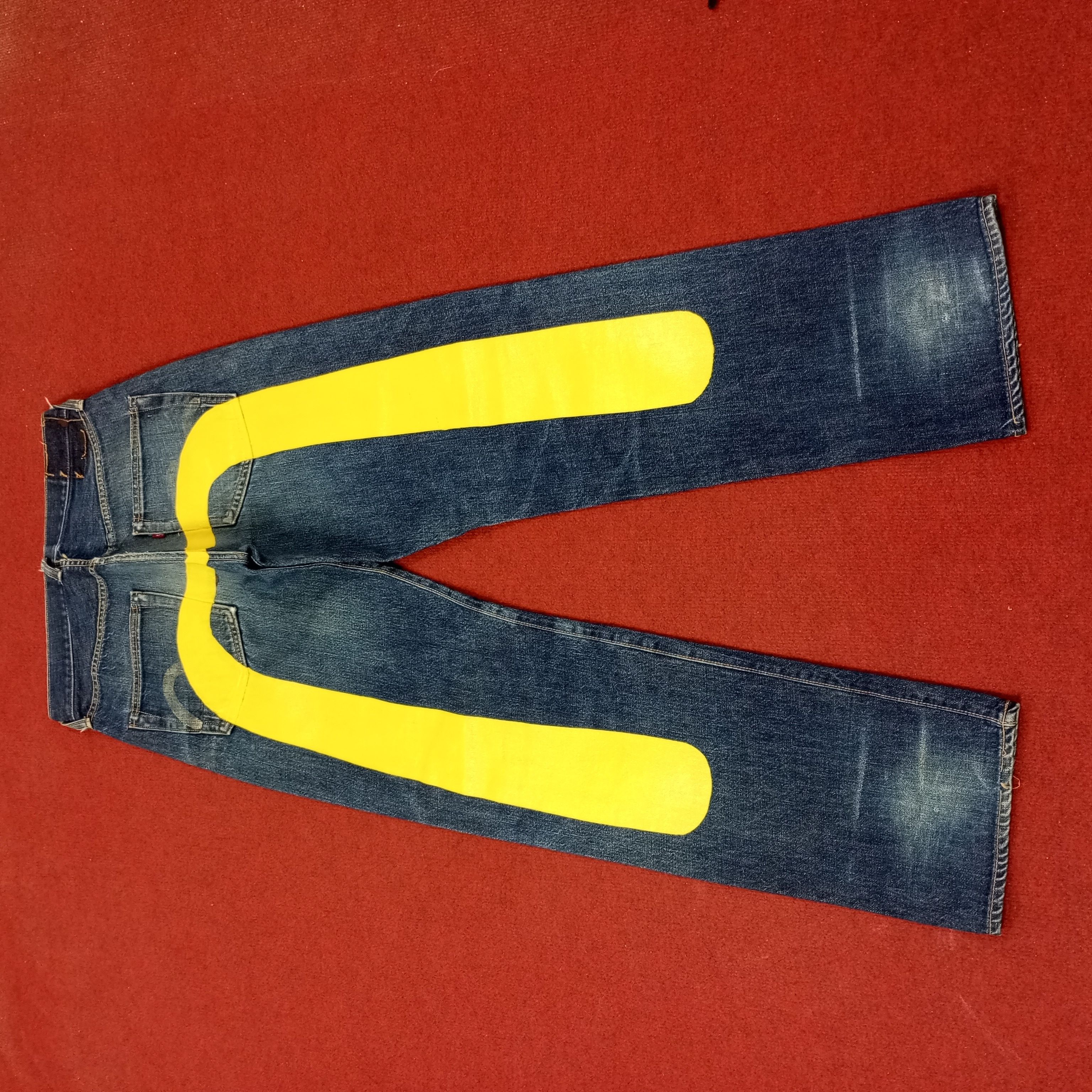Evisu Vintage Evis Japanese Brand Custom Daicock Jeans c244n22 Size US 30 / EU 46 - 1 Thumbnail