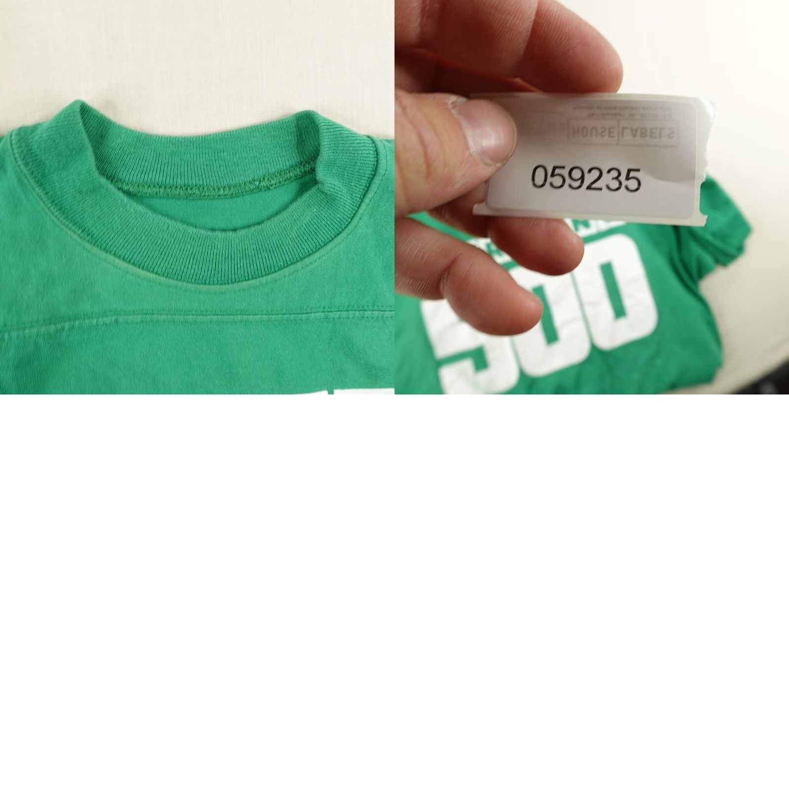 Russell Athletic VINTAGE Russell Athletic T-Shirt Men Large Green 90s Baseball Logo Graphic Print Cotton USA Size US L / EU 52-54 / 3 - 8 Thumbnail