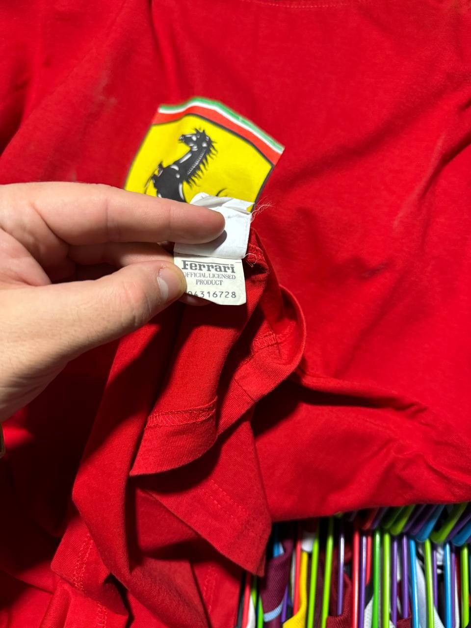 Ferrari Vintage Puma Ferrari Basic Logo Red T-Shirt Licensed XL sz Size US XL / EU 56 / 4 - 11 Thumbnail
