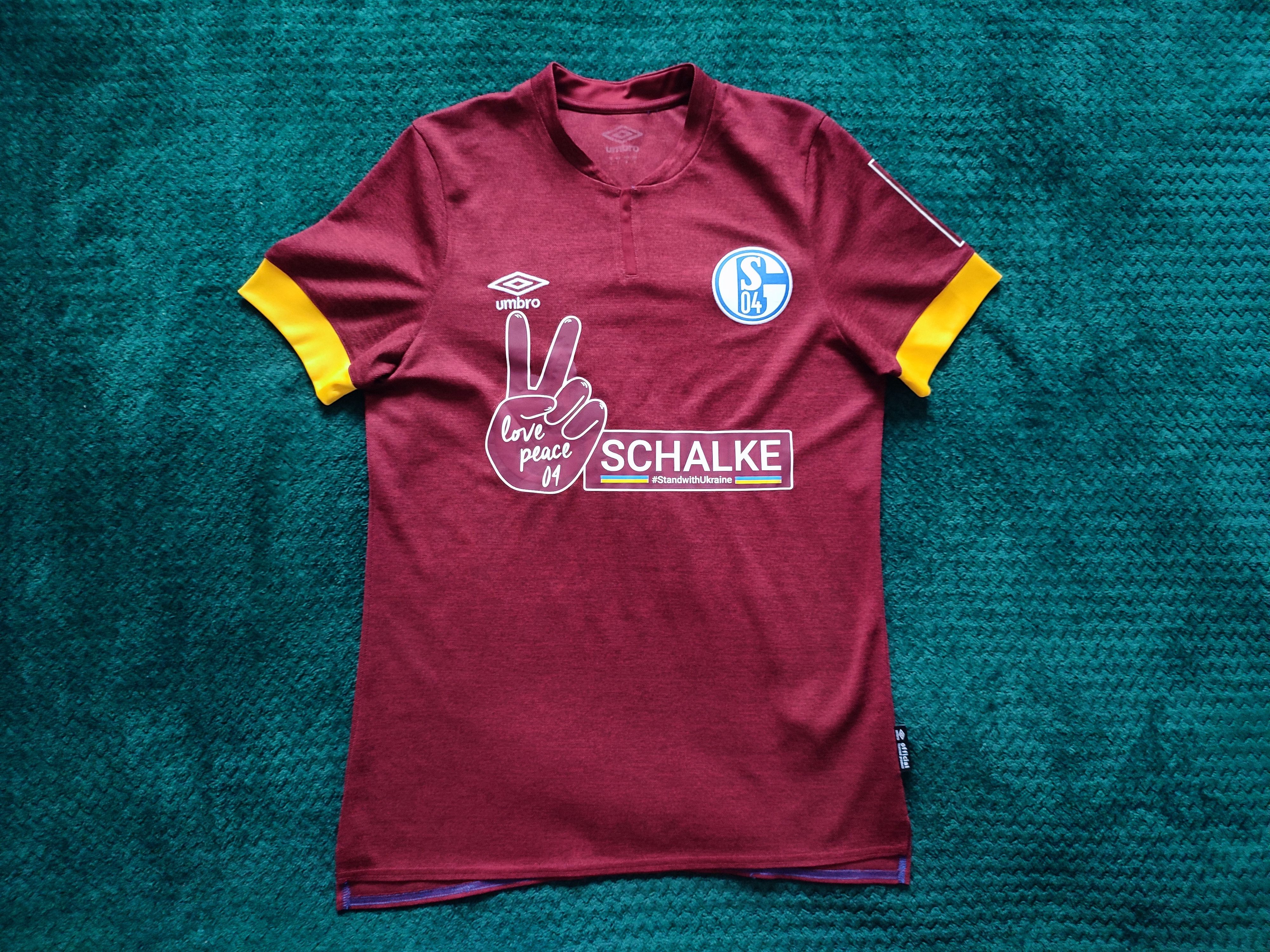 Umbro Schalke 04 Umbro Kit Football Jersey #Stand With Ukraine Size US S / EU 44-46 / 1 - 3 Thumbnail