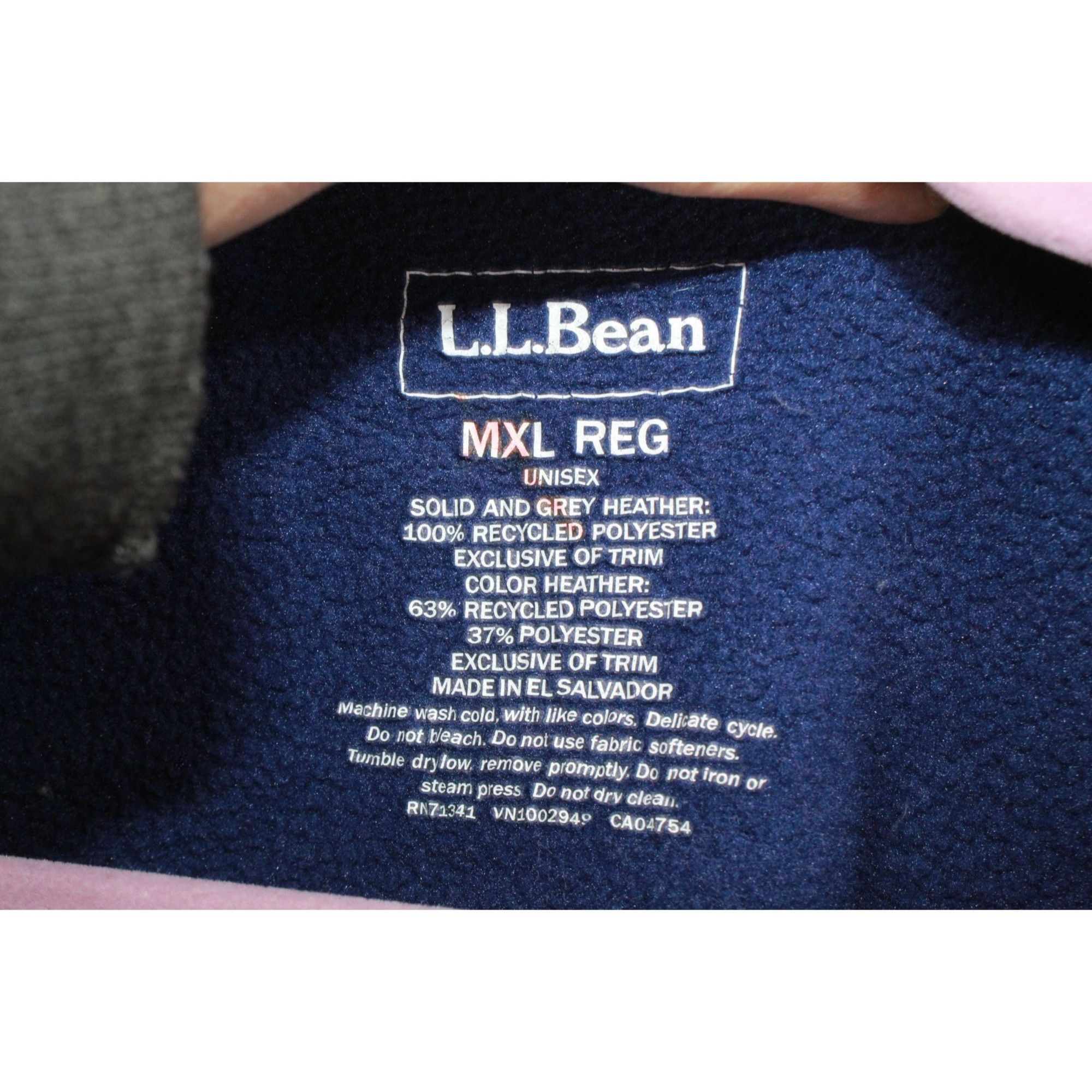 L.L. Bean LL Bean Mens Bean's Classic Snap Fleece II Pullover Sweater Size US XL / EU 56 / 4 - 7 Thumbnail