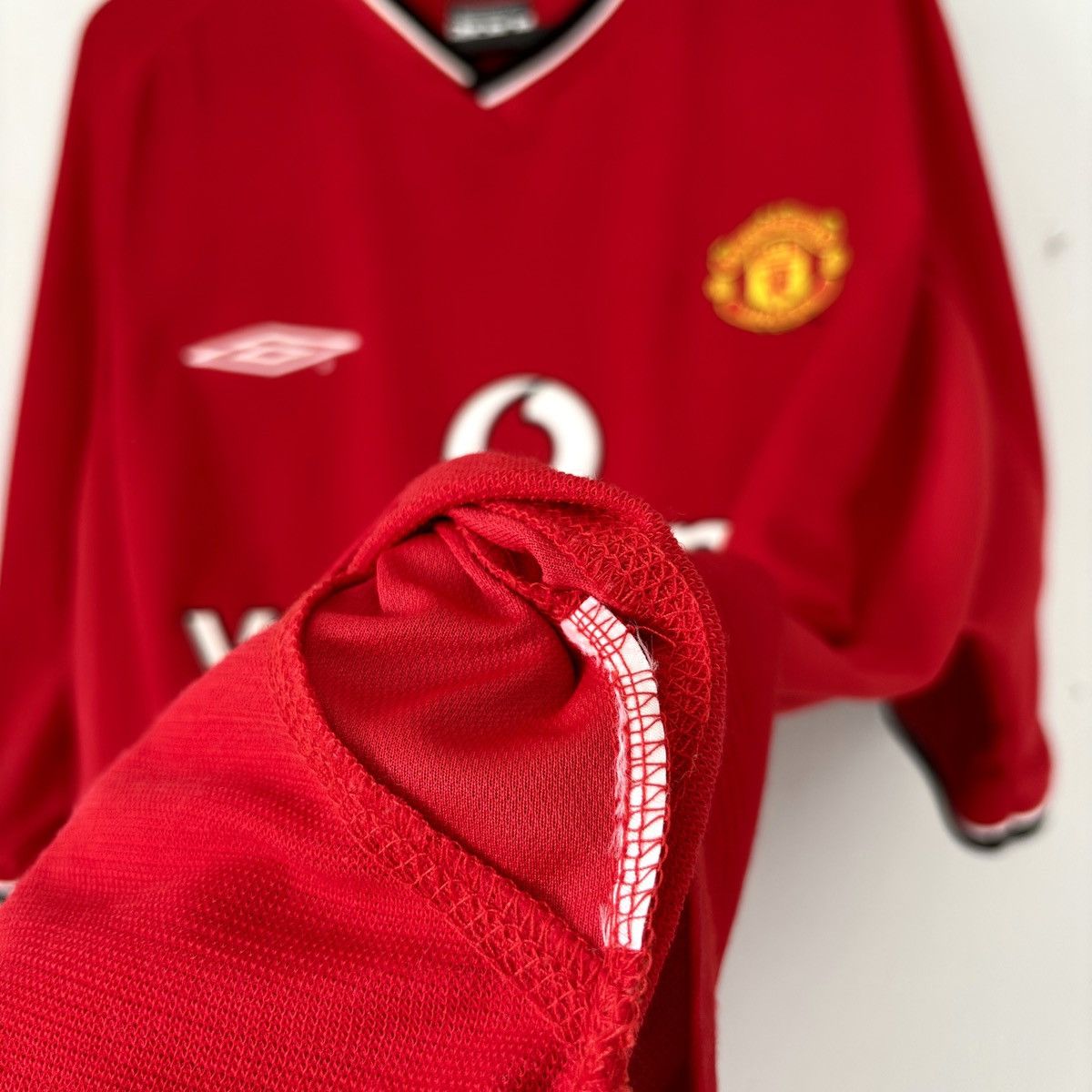 Umbro 2000 2002 Manchester United Umbro Home Vintage Soccer Jersey Size US XL / EU 56 / 4 - 6 Thumbnail