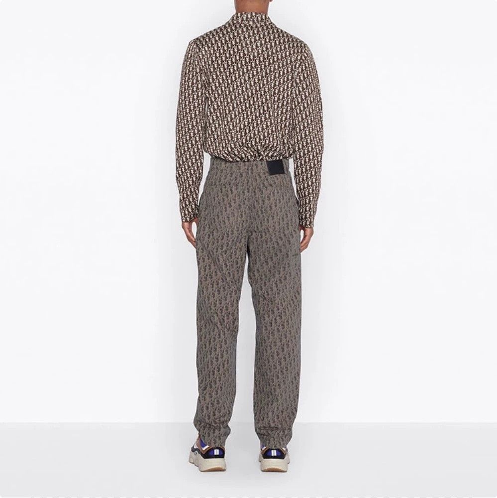Dior Dior Brown All-Over Monogram Shirt Size US M / EU 48-50 / 2 - 3 Thumbnail