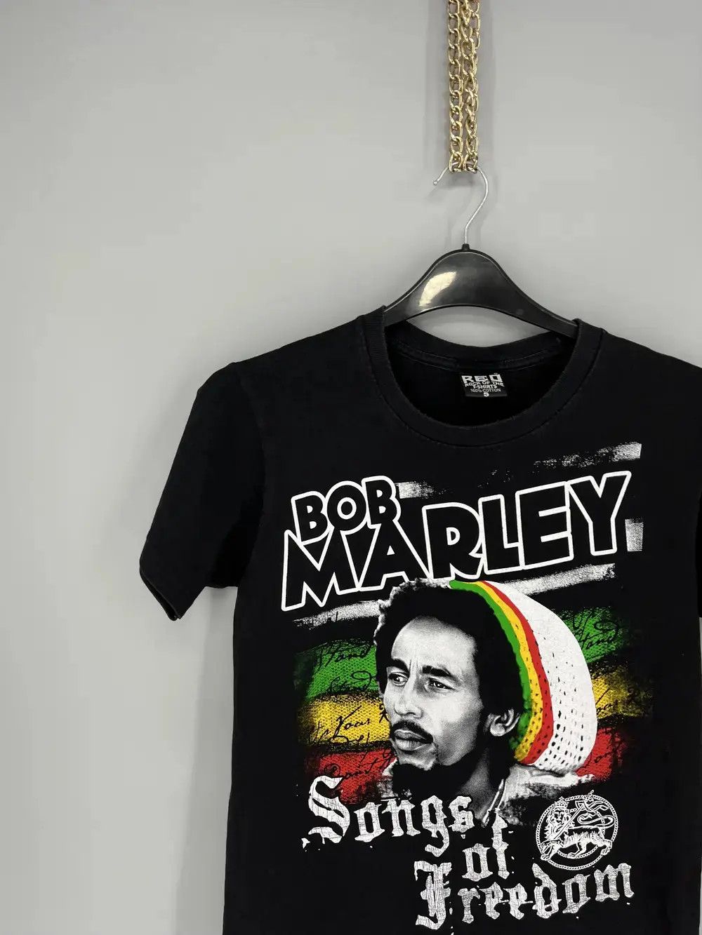Band Tees Vintage Y2K Bob Marley Face Weed Rasta Tee Streetwear 90s Size US S / EU 44-46 / 1 - 3 Thumbnail