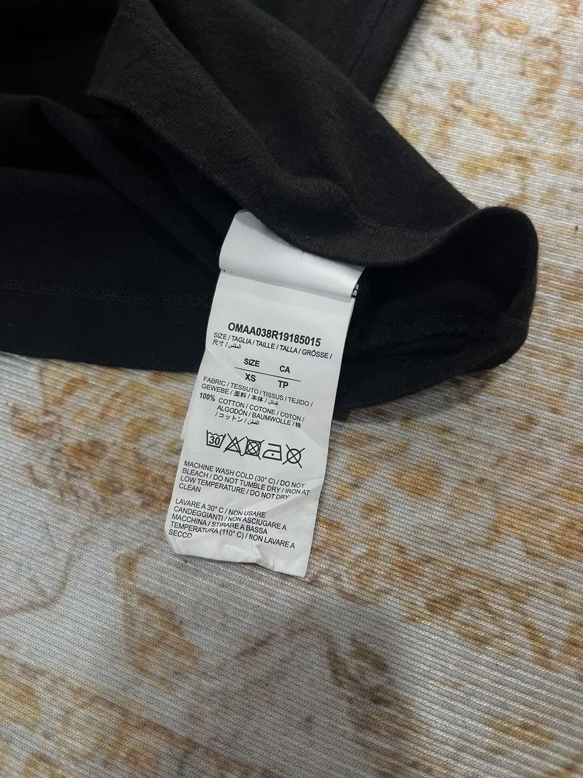 Off-White Off-White SS2019 Stencil “Impressionism” S/S Over Tee Size US XL / EU 56 / 4 - 5 Thumbnail