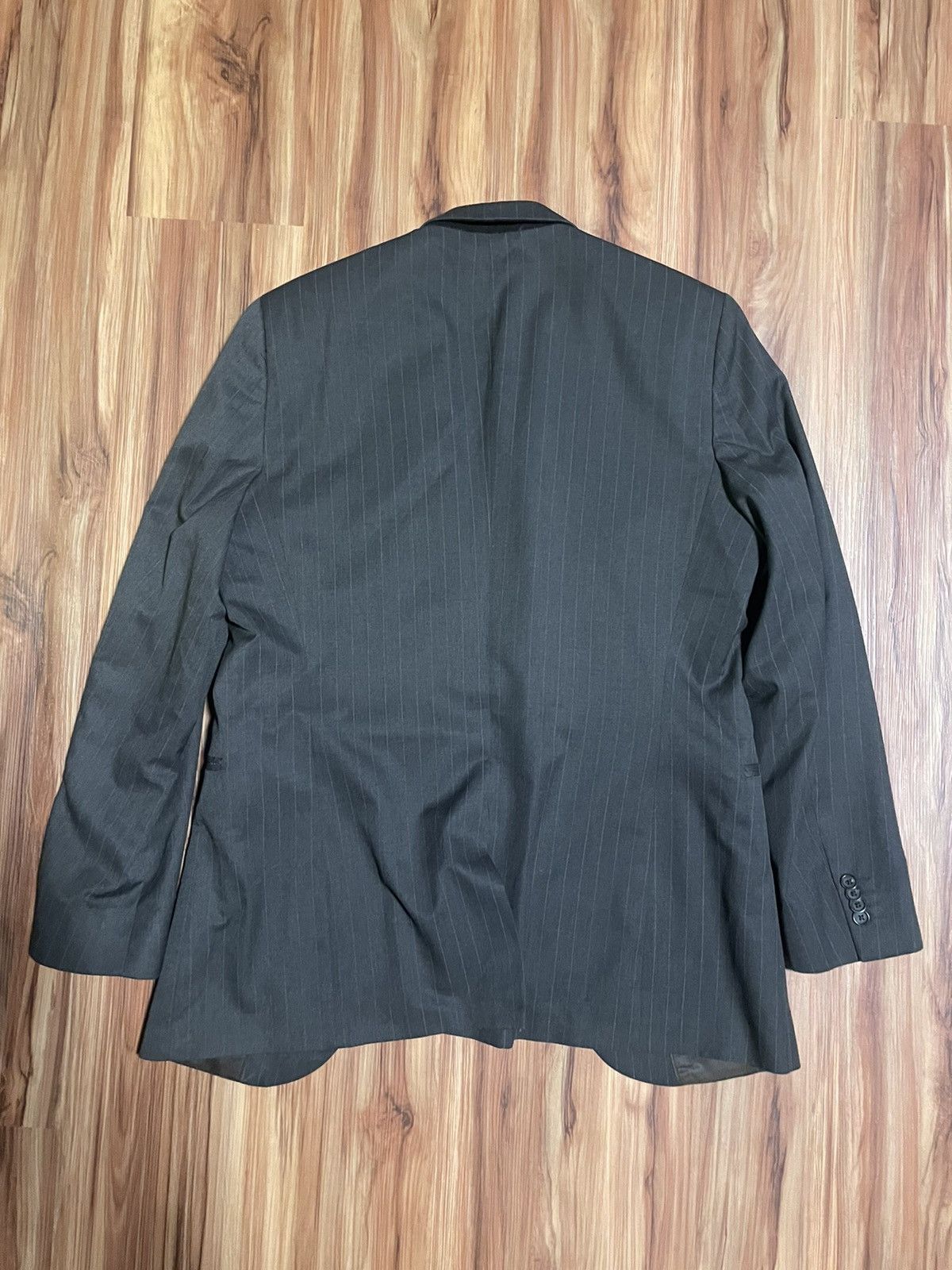Banana Republic Brown pinstripe suit Size 42L - 7 Thumbnail