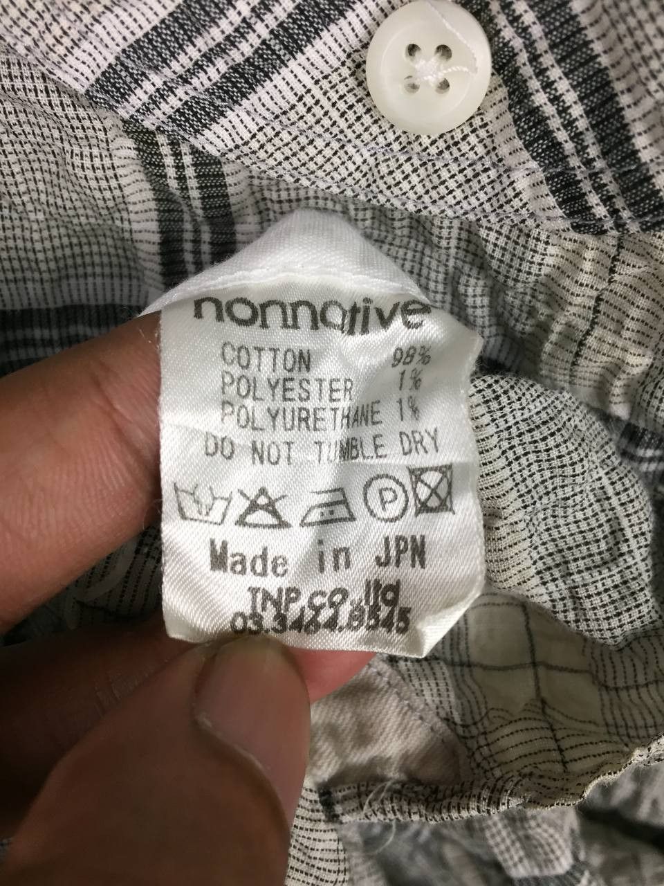 Nonnative Nonnative Made In Japan Lightweight Plaid Pocket Shirt Size US M / EU 48-50 / 2 - 14 Thumbnail