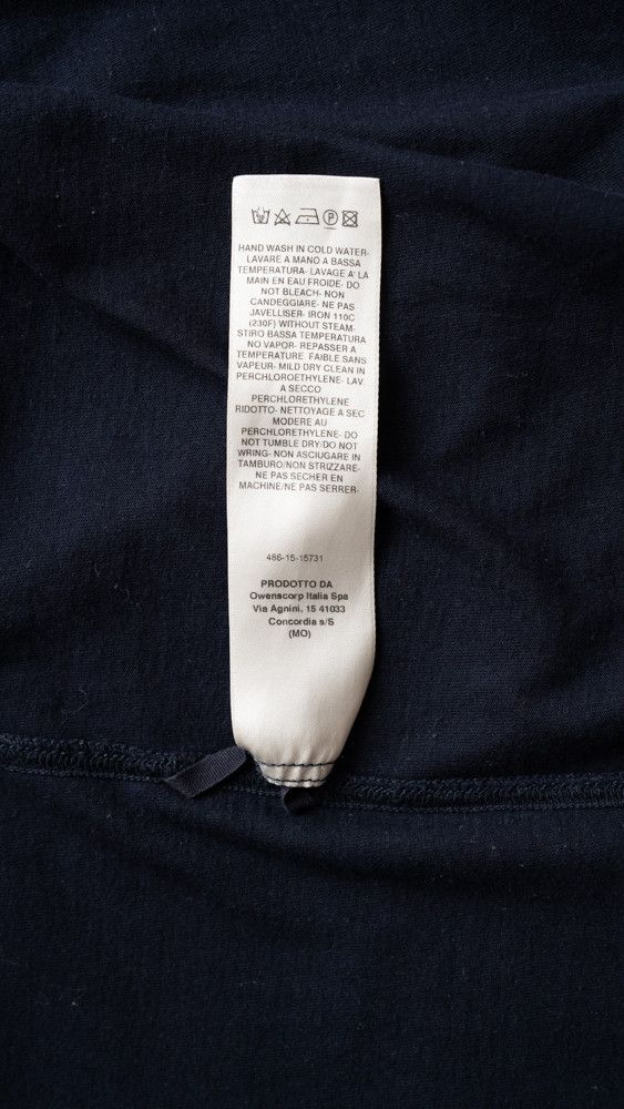 Rick Owens Rick Owens PERFORMA FW20 LEVEL T Long Sleeve T-Shirt Navy S Size US S / EU 44-46 / 1 - 12 Thumbnail