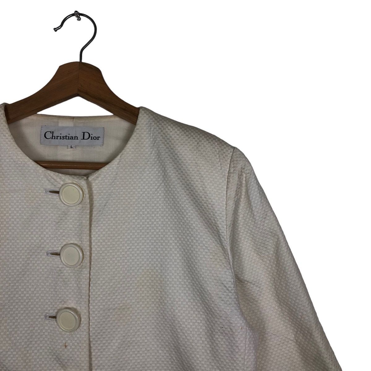 Christian Dior Monsieur 🔥Cropped Jacket Christian Dior Size L / US 10 / IT 46 - 5 Thumbnail