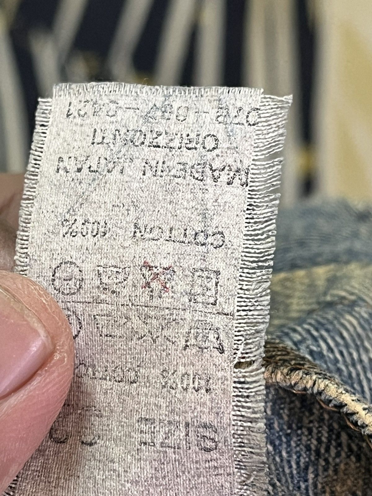 Denime Vintage Denime Orrizanti Mudwash Denim Size US 31 - 14 Thumbnail