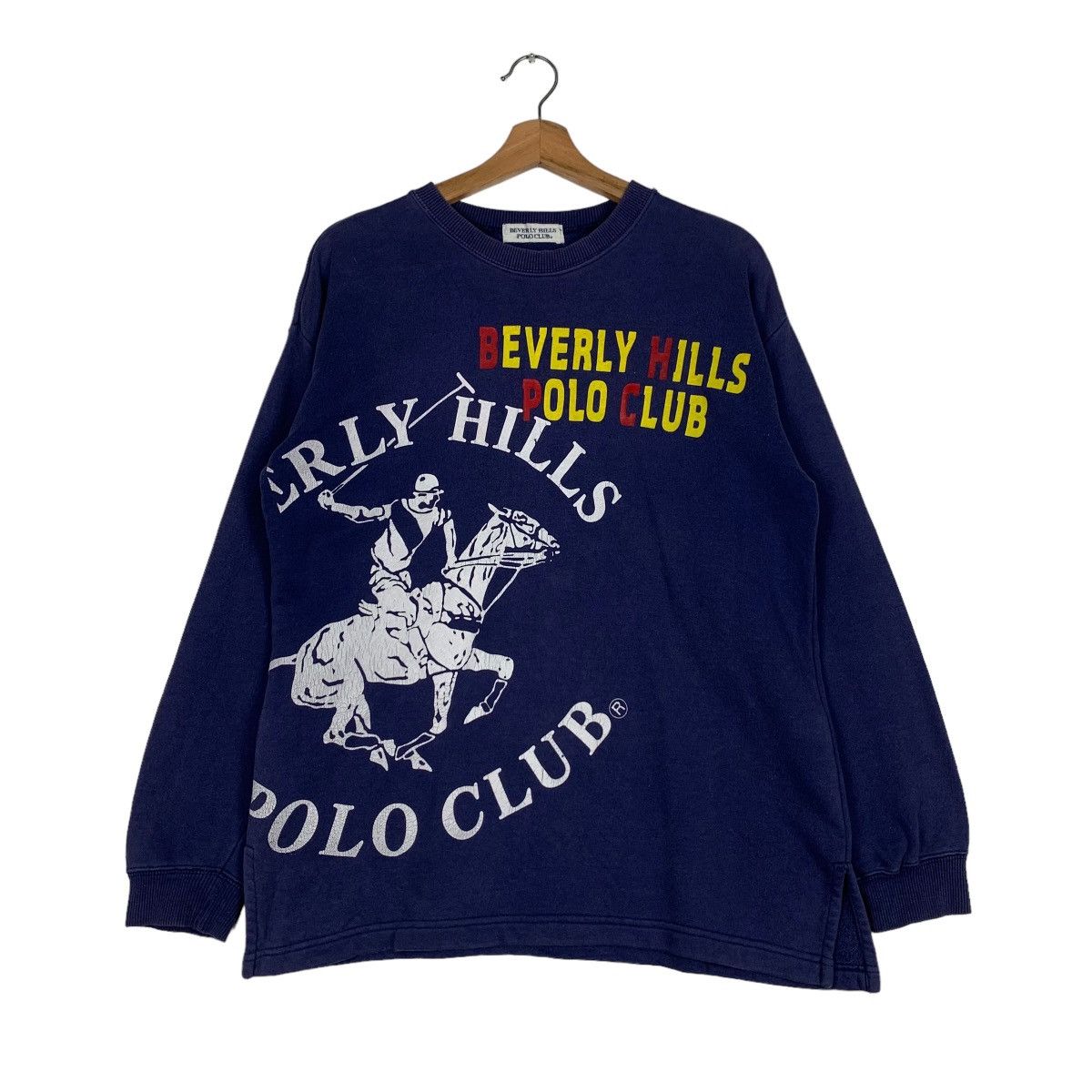 Beverly Hills Polo Club Beverly Hills Polo Club Big Logo Sweatshirts #0617-C29 Size US M / EU 48-50 / 2 - 1 Thumbnail