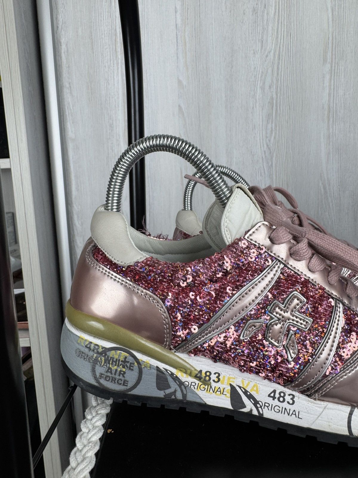 Premiata Premiata Diane 2099 Sequin Women's Sneakers Comfort Size 37 Size US 7 / IT 37 - 2 Thumbnail