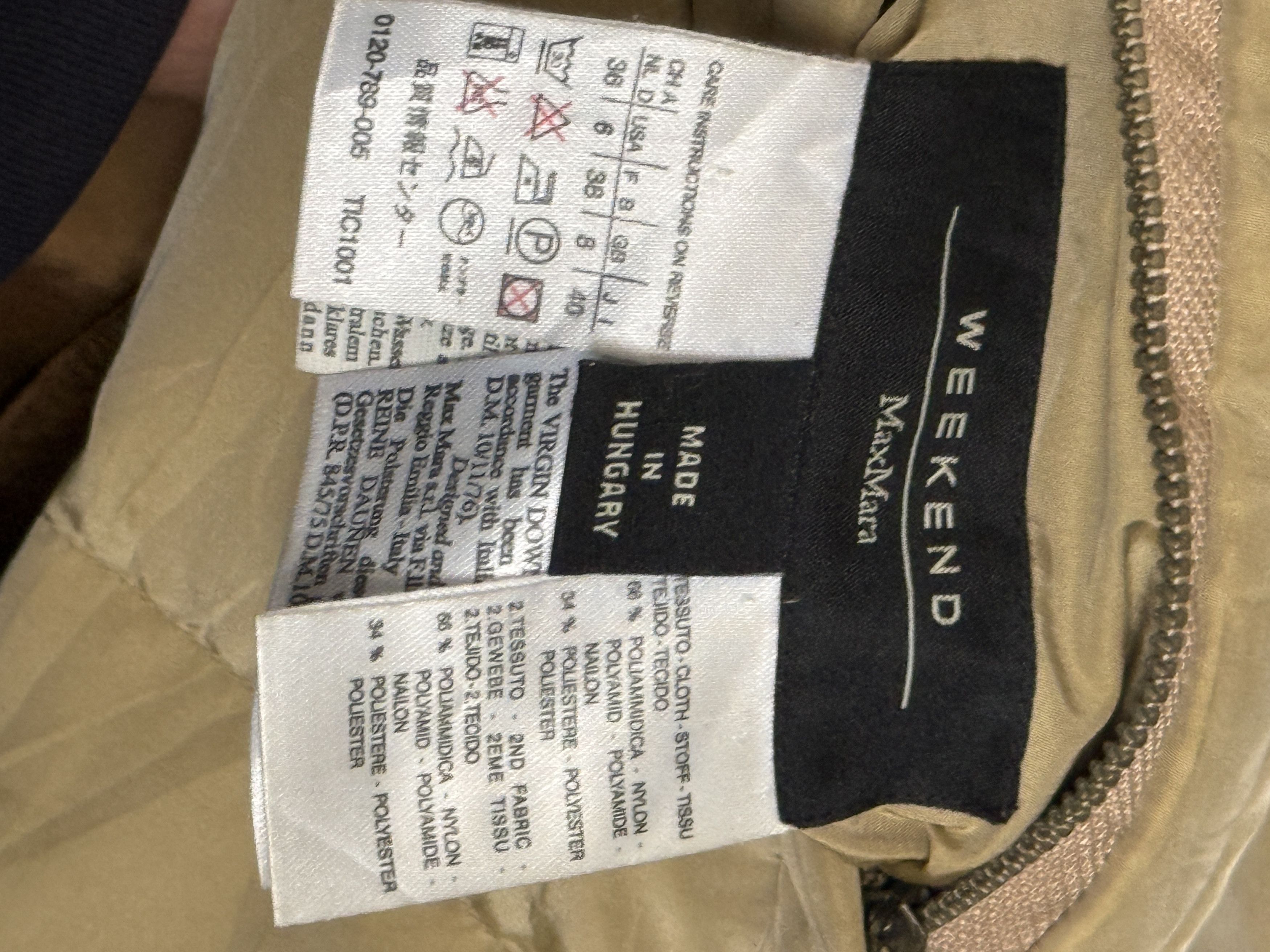 Weekend Max Mara Reversible puffer goose down jacket MaxMara weekend size 6 Size M / US 6-8 / IT 42-44 - 17 Thumbnail
