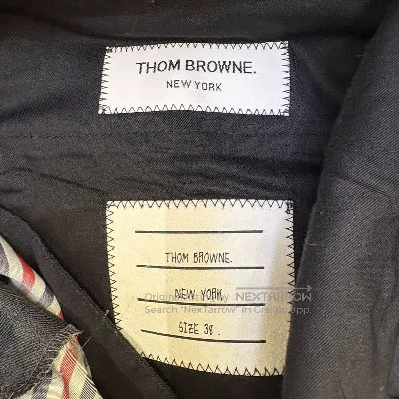 Thom Browne Thom Browne Classic Trousers - Dark Gray Size 25" / US 0 / IT 36 - 7 Thumbnail