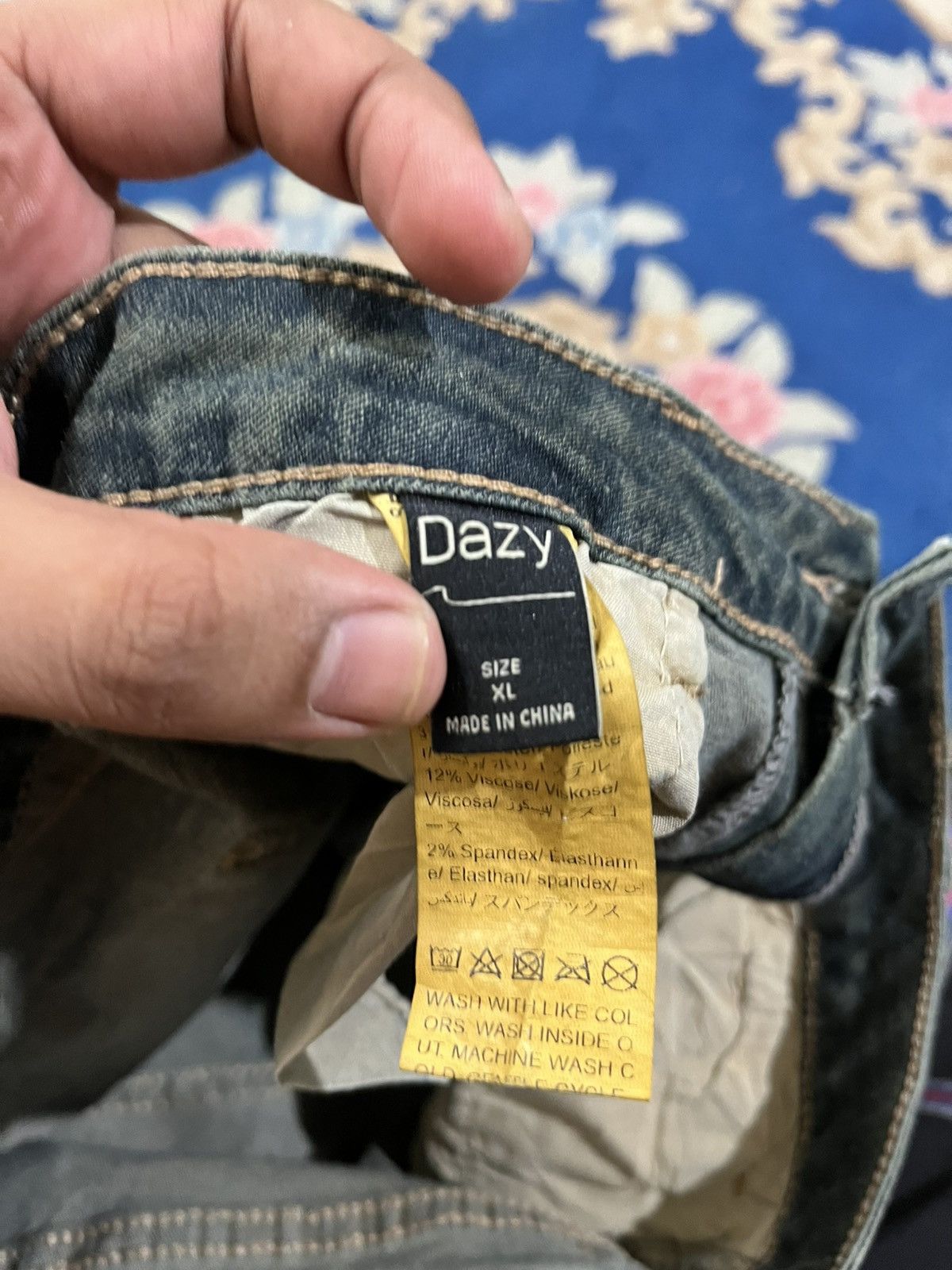 7 Days Active × Vintage Vintage Japanese Brand Flare BootCut Denim Size US 31 - 8 Thumbnail