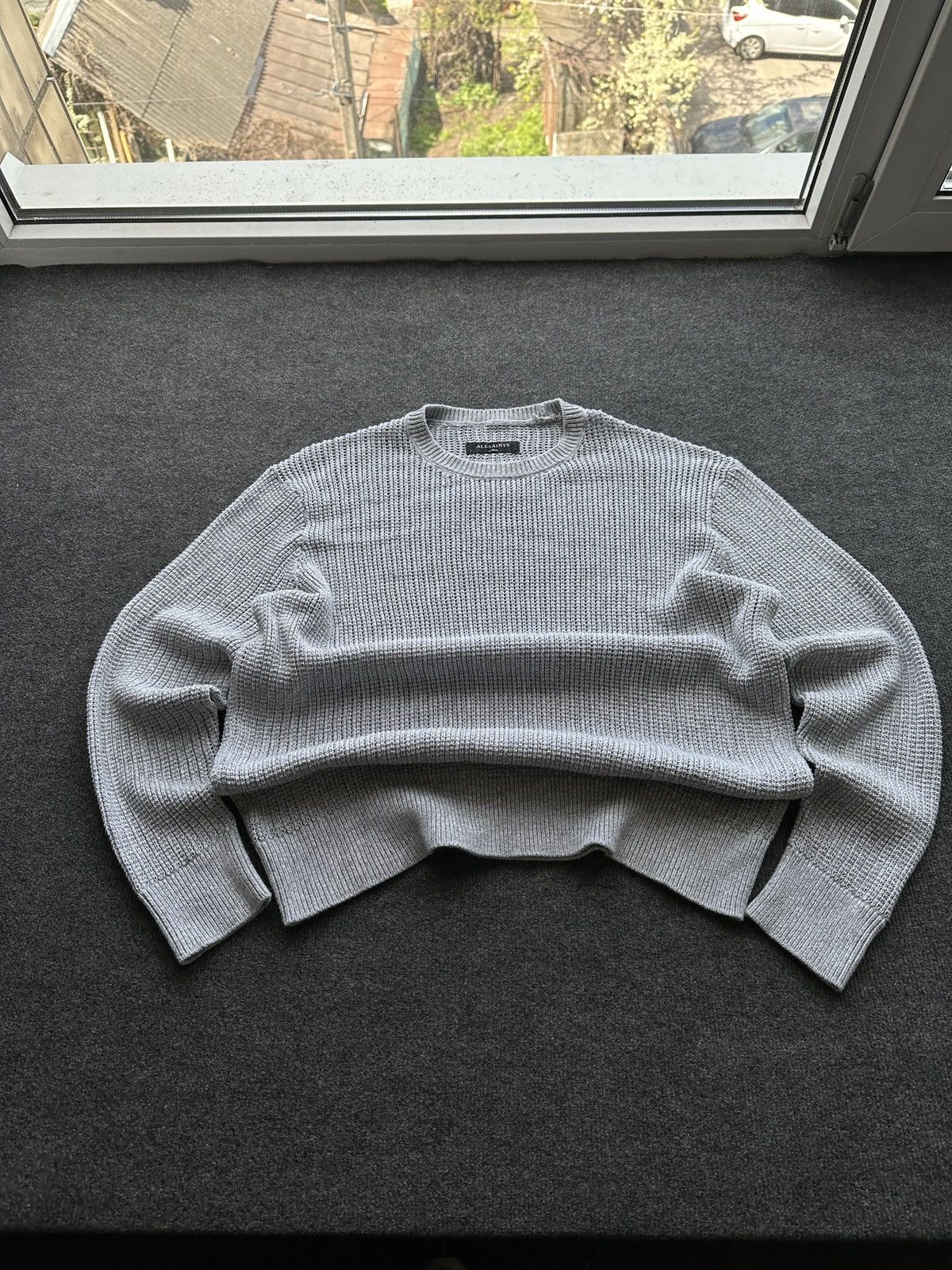 Allsaints ALLSAINTS 🚨 RARE SWEATER GRAY MEN LUXURY CREW NECK Size US L / EU 52-54 / 3 - 1 Thumbnail