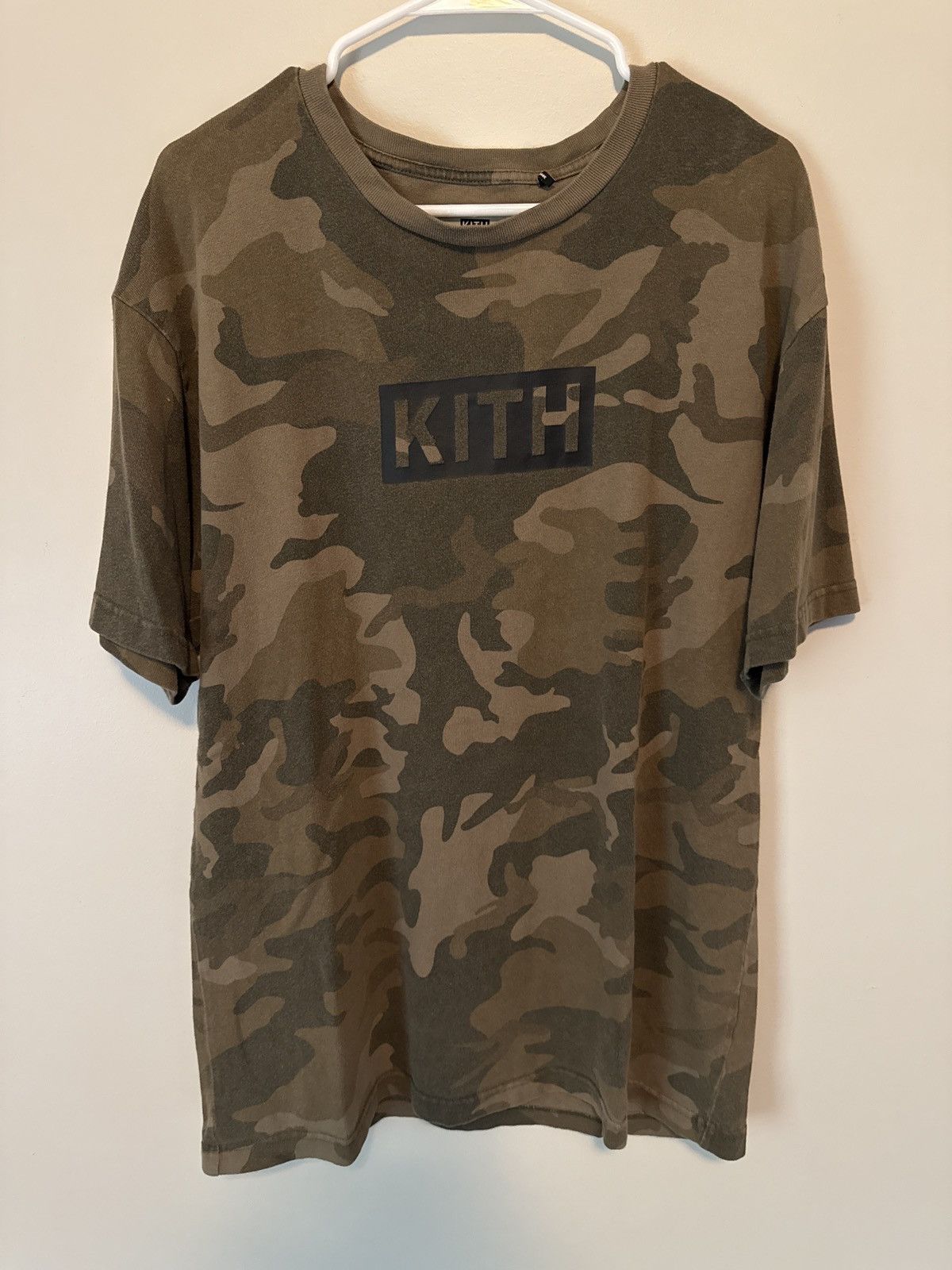 Kith Kith Box Logo Camo Tee Oversized Size US L / EU 52-54 / 3 - 1 Thumbnail