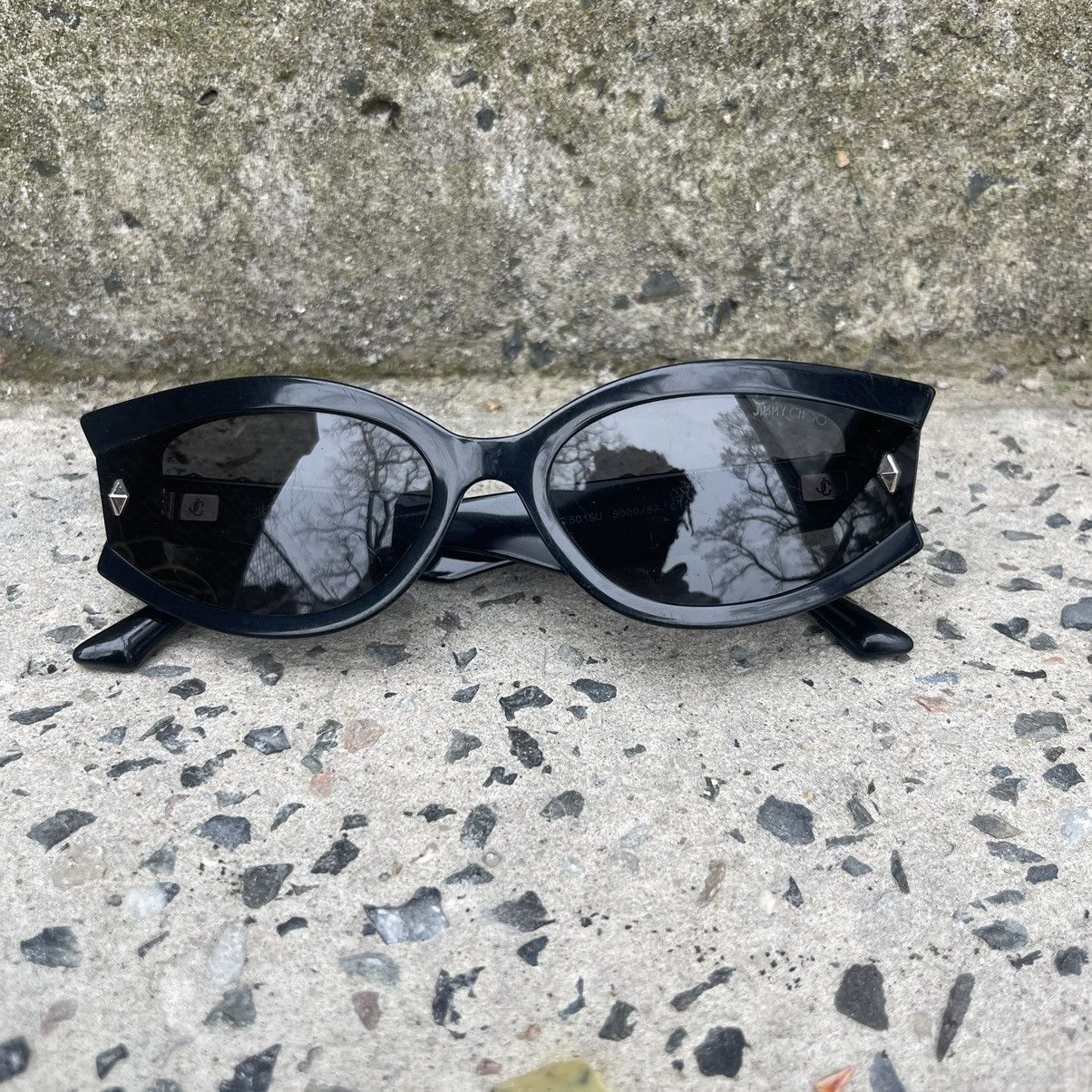 Jimmy Choo Womens JIMMY CHOO JC501U Studded Sunglasses Size ONE SIZE - 1 Thumbnail