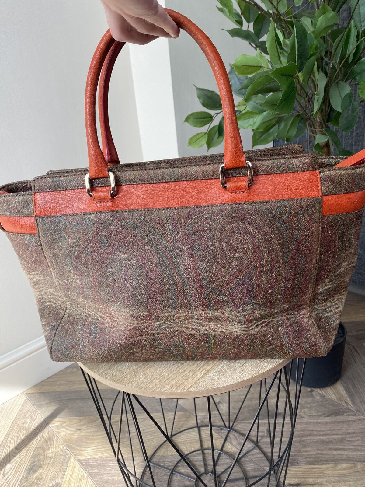 Etro Vintage Etro Paisley Handbag Size ONE SIZE - 9 Thumbnail