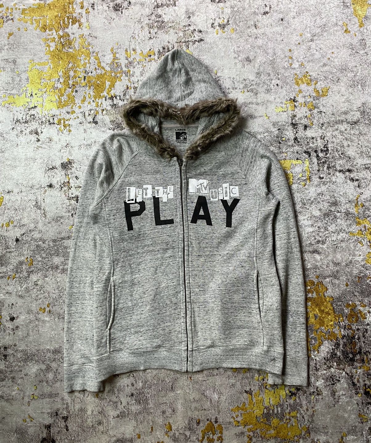 If Six Was Nine × Japanese Brand × Le Grande Bleu (L.G.B.) Mtv fur hoodie ifsix lgb style Size US L / EU 52-54 / 3 - 1 Thumbnail