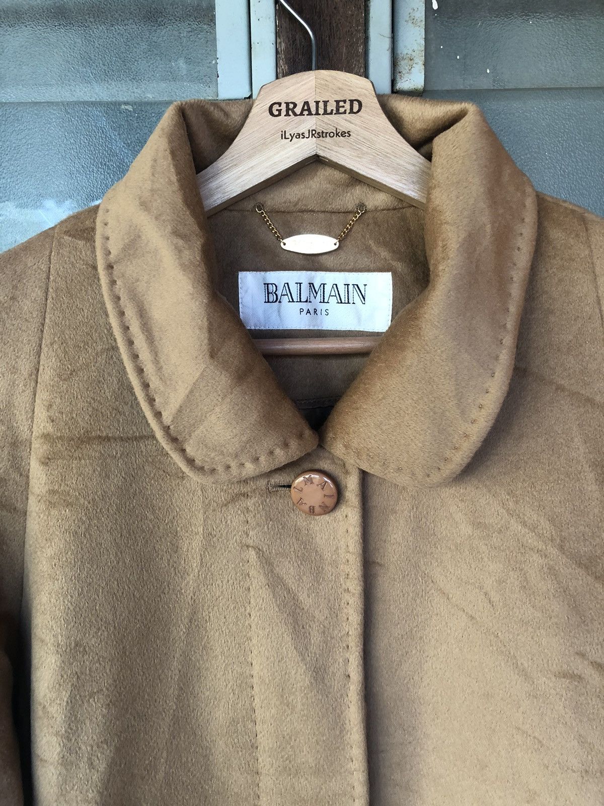Balmain Balmain Trench Coat Jacket Size M / US 6-8 / IT 42-44 - 2 Thumbnail