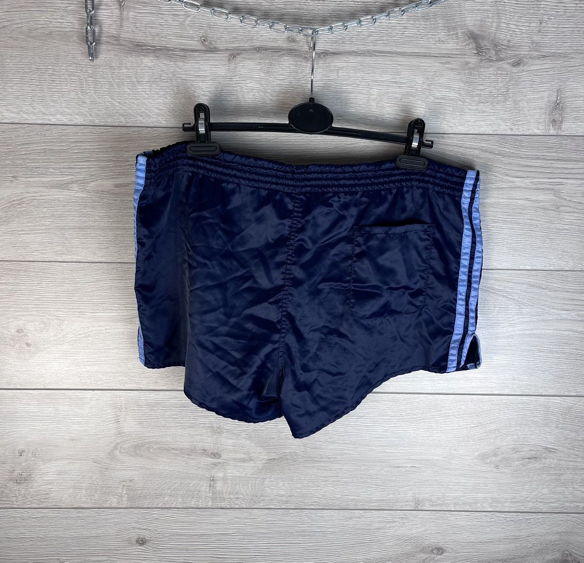 Vintage Vintage 1980s Adidas Made In West Germany Navy Sprinter Size US 34 / EU 50 - 9 Thumbnail