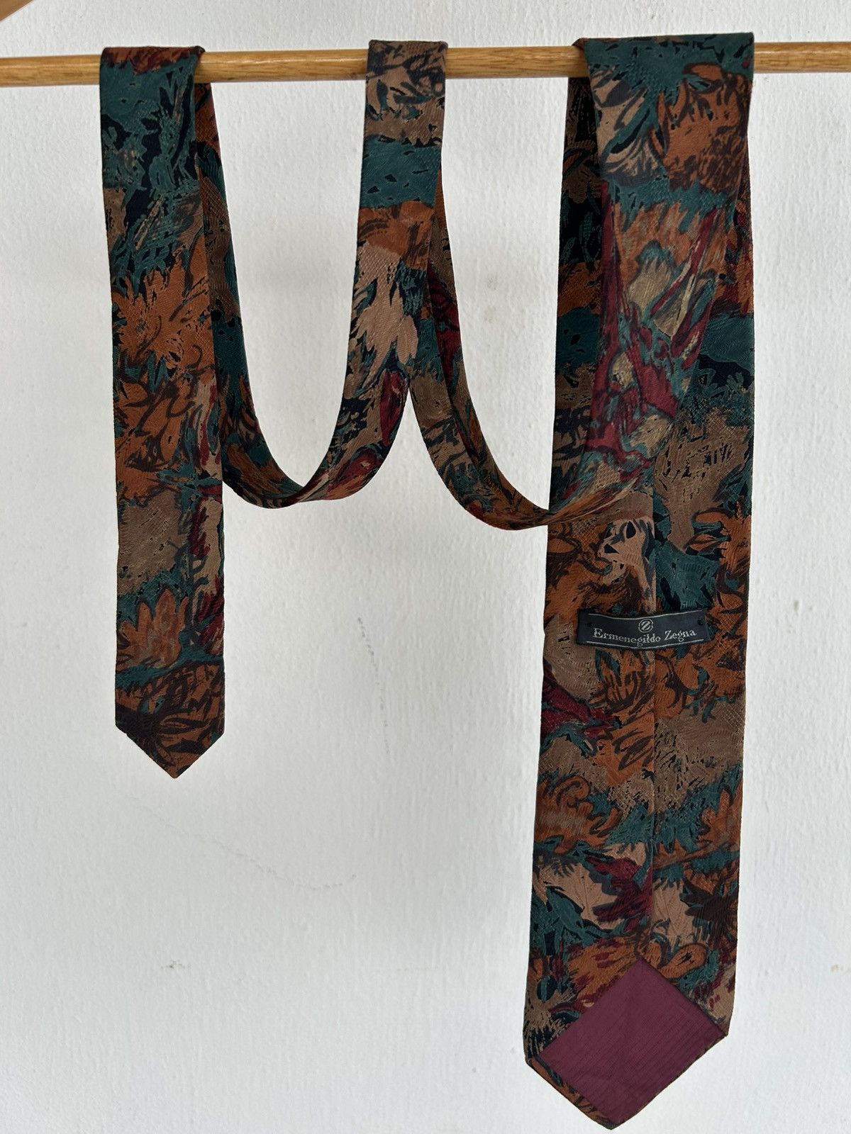 Ermenegildo Zegna Ermenegildo Zegna Vintage Tie Size ONE SIZE - 2 Thumbnail