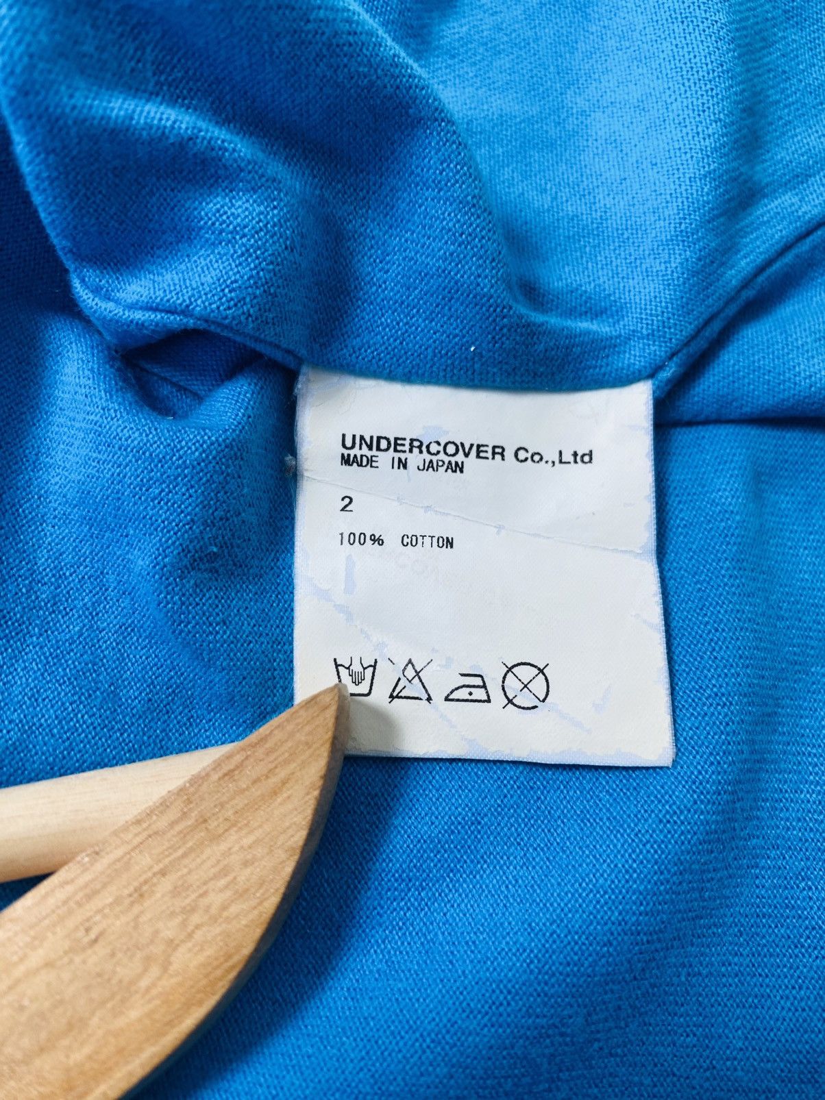 Undercover RARE SS05 Undercoverism Raw Hem Fork Tshirt Size US M / EU 48-50 / 2 - 12 Thumbnail