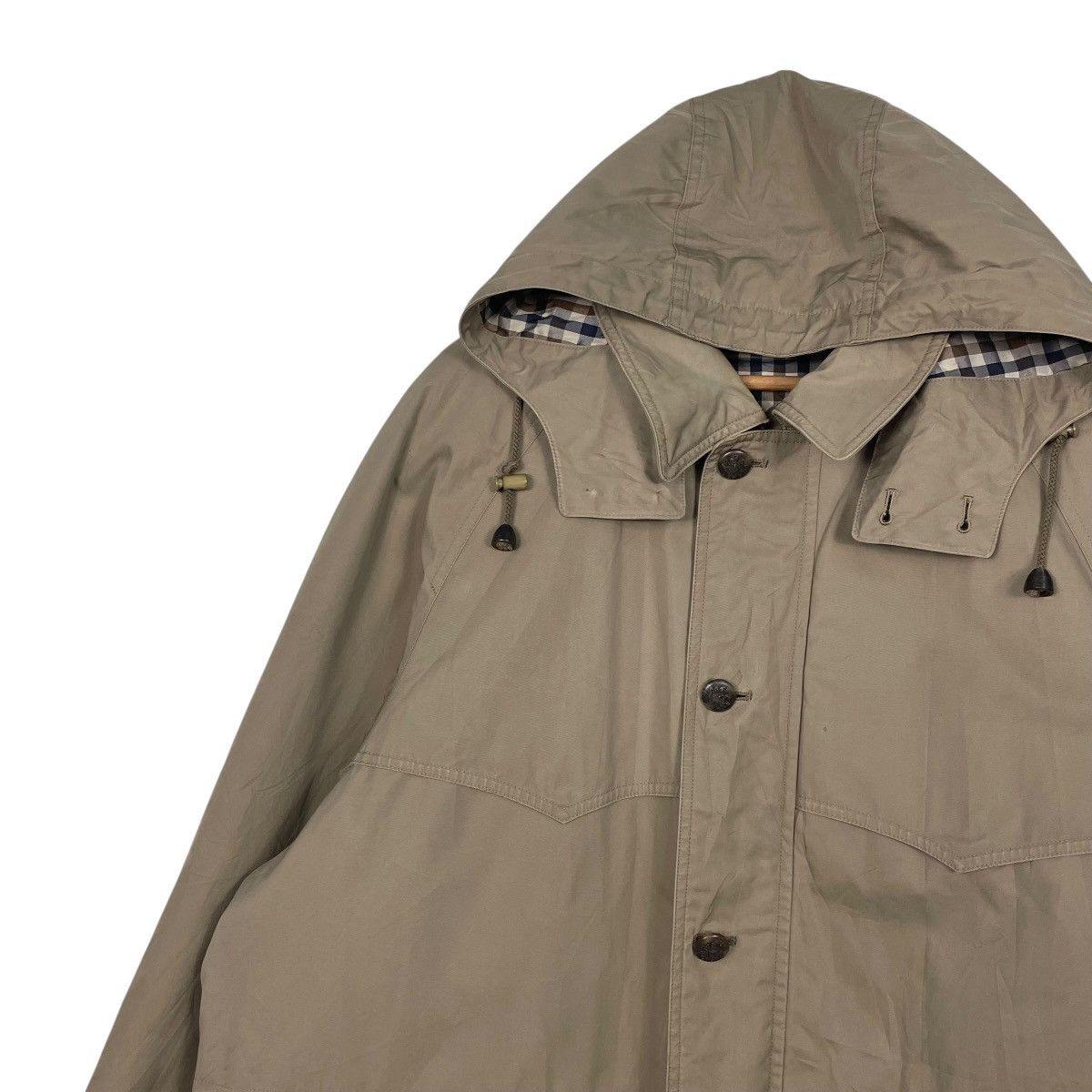 Aquascutum Aquascutum Hooded Parka Jacket Size US L / EU 52-54 / 3 - 6 Thumbnail
