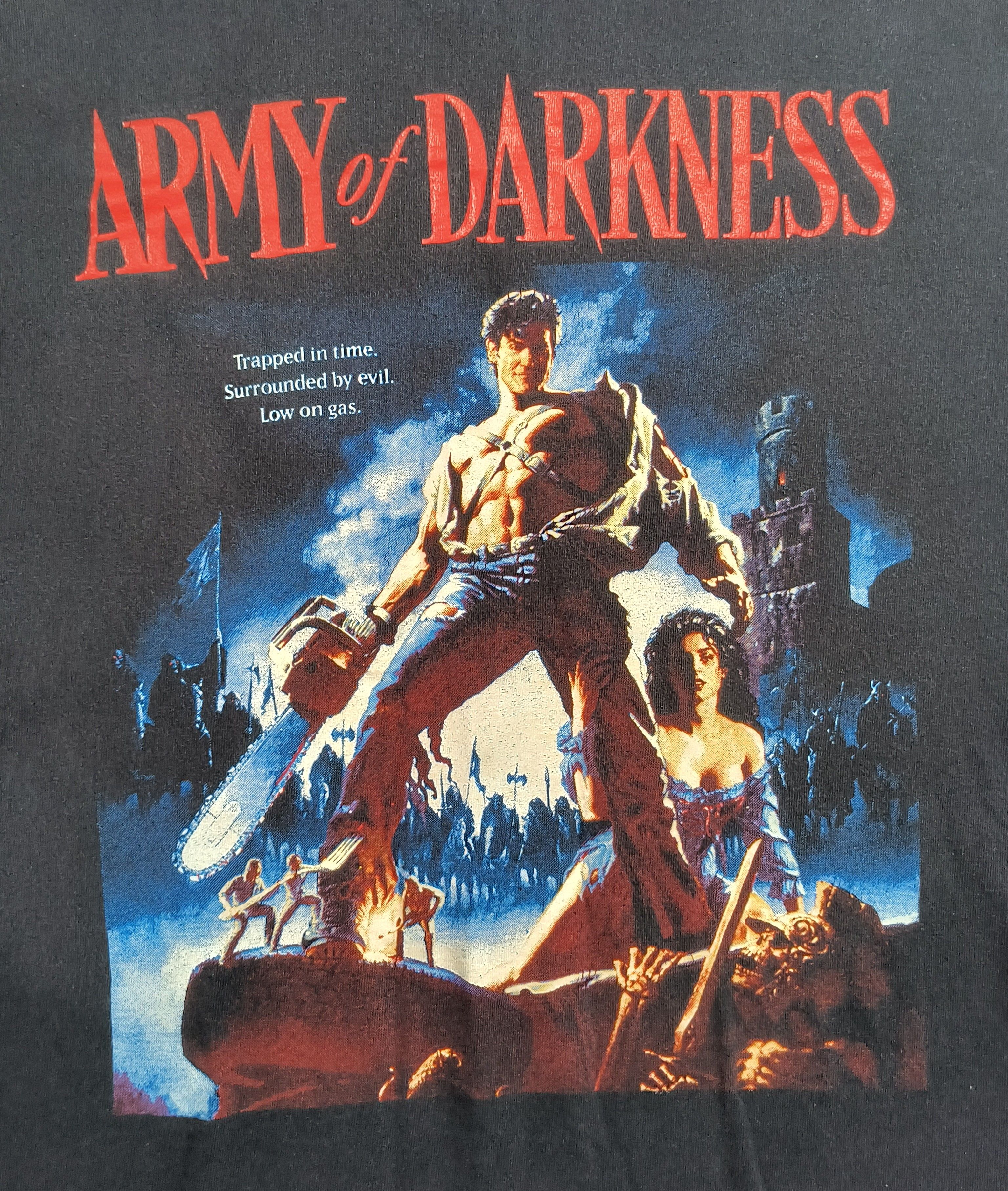 Delta Vintage Army of darkness film 1993 tee Size US XL / EU 56 / 4 - 1 Thumbnail