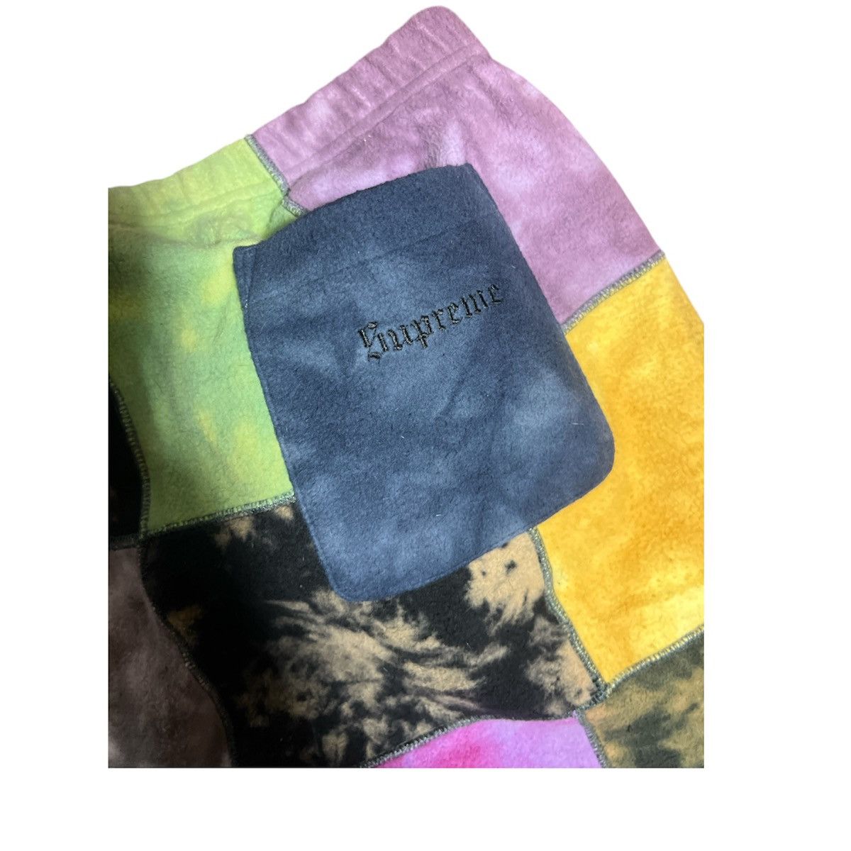 Supreme SUPREME Patchwork Sweatpants (SS19) — Medium Size US 32 / EU 48 - 3 Thumbnail