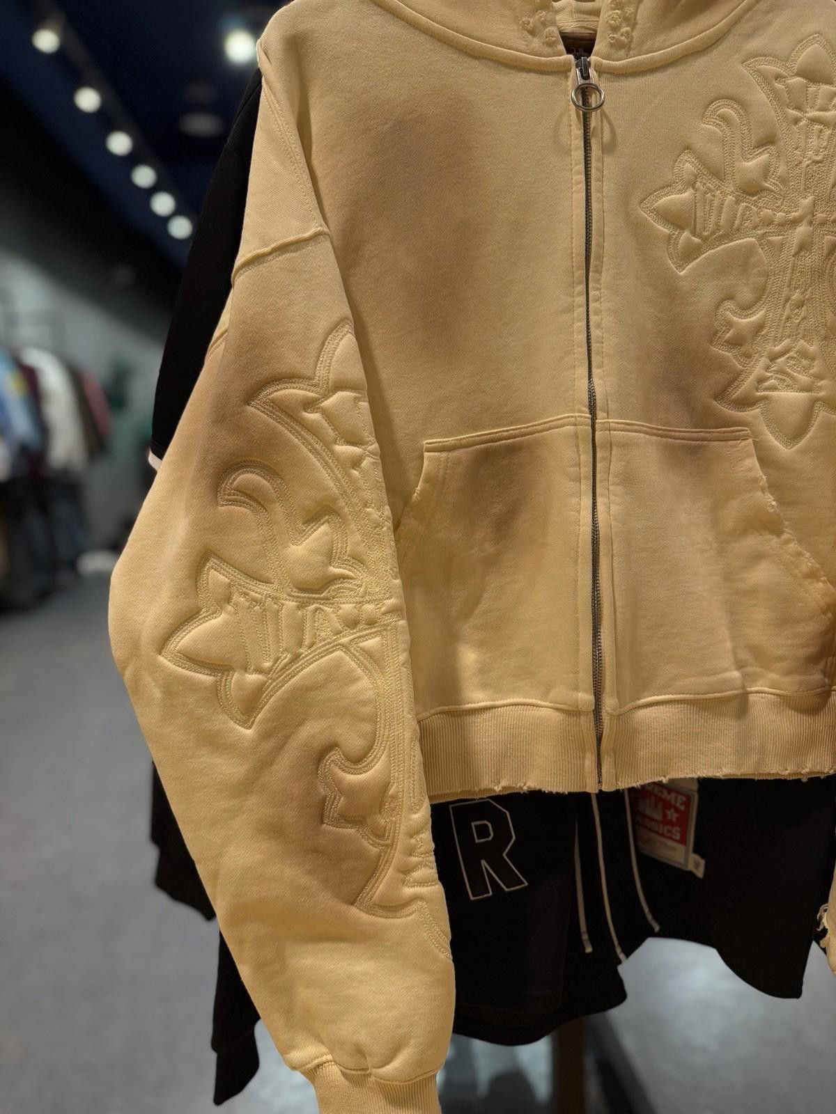 Vale Small - Vale Zip Up Carver Cross Hoodie Authentic Valley Tan Size US S / EU 44-46 / 1 - 3 Thumbnail