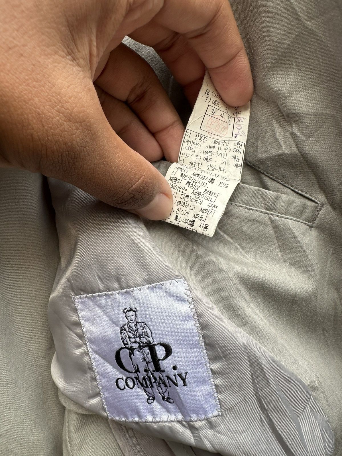C.P. Company 👹Vintage C.P Company Grey Blazer Size US L / EU 52-54 / 3 - 9 Thumbnail