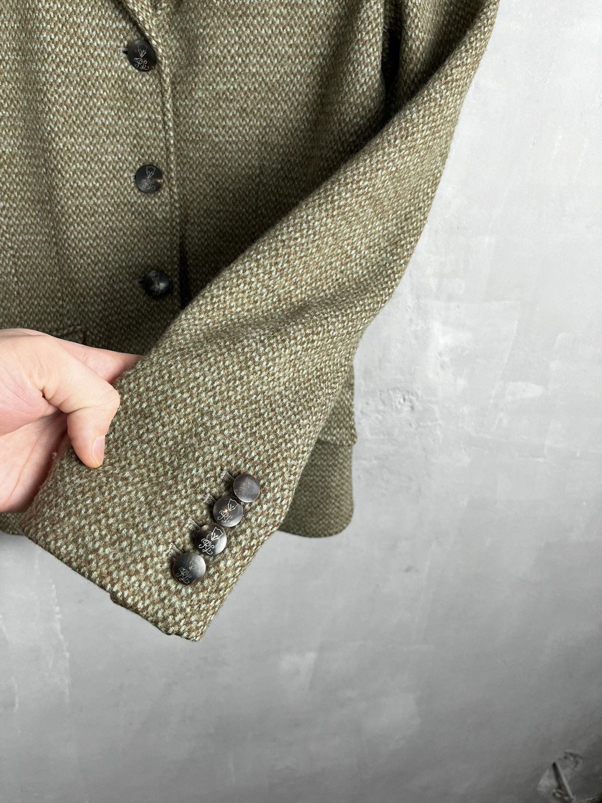 Polo Ralph Lauren × Ralph Lauren × Vintage Ralph Lauren blazer jacket vintage 90s Size M / US 6-8 / IT 42-44 - 8 Thumbnail