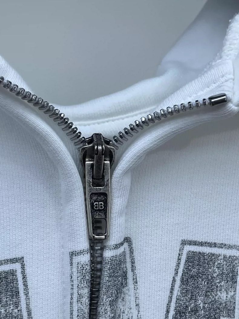 Balenciaga Balenciaga Blurred Letter Hoodie Size US XS / EU 42 / 0 - 5 Thumbnail