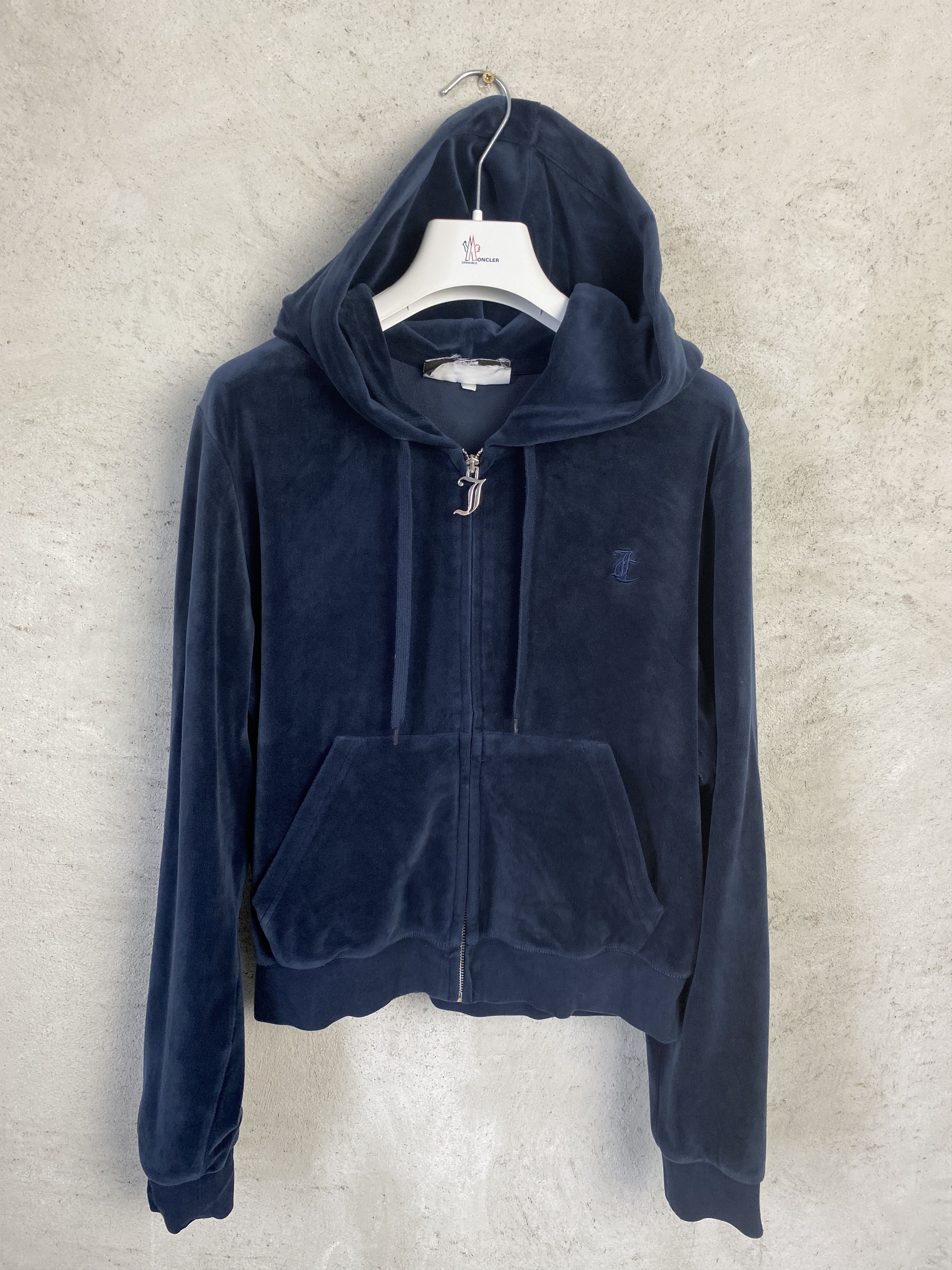 Juicy Couture Juicy Couture velvet velour zip-up hoodie y2k 00s Size L / US 10 / IT 46 - 1 Thumbnail