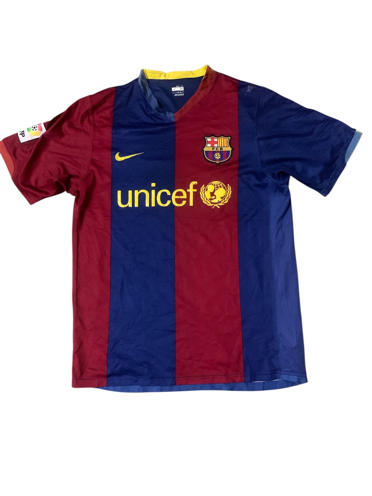 Nike × Vintage Vintage 2006-2007 Barcelona Home Jersey Size US M / EU 48-50 / 2 - 1 Thumbnail