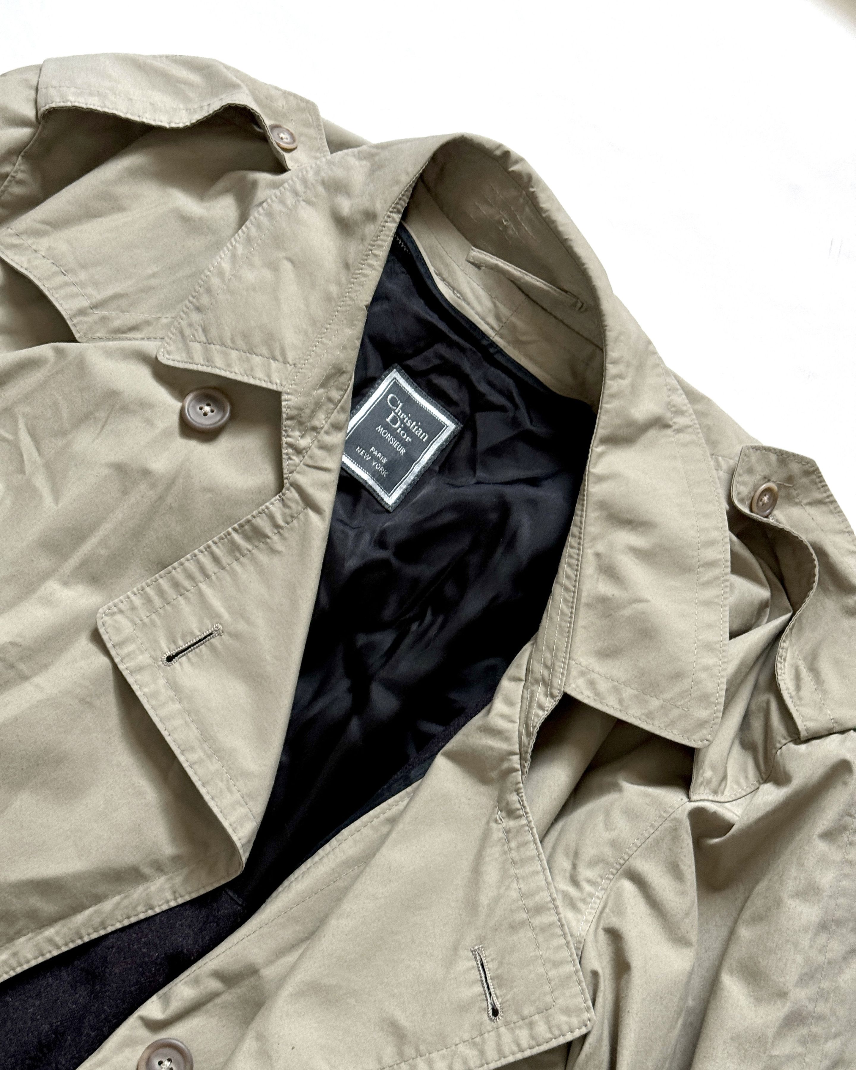 Christian Dior Monsieur Lightweight lined archive Dior trenchcoat Size US L / EU 52-54 / 3 - 4 Thumbnail