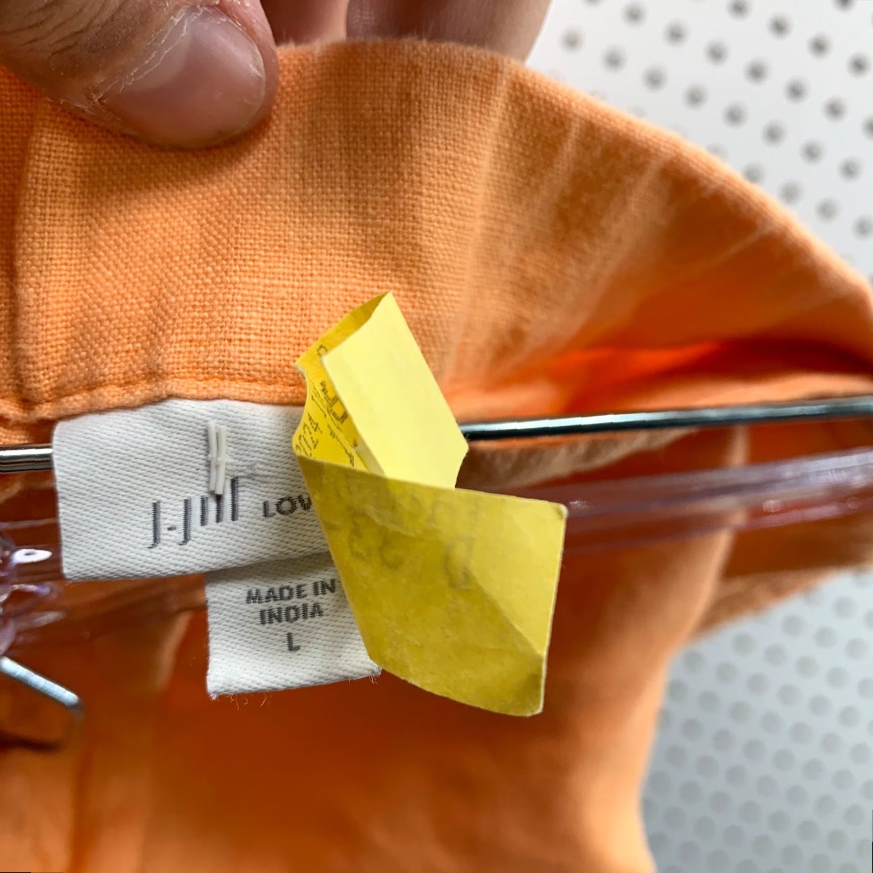 J. Jill J. Jill 100% Linen Cropped Pants Womens Large Orange Wide-Leg Casual Shirt Pants Womens Large Orange Linen Cropped Wide-Leg Size 36" / US 14 / IT 50 - 7 Thumbnail