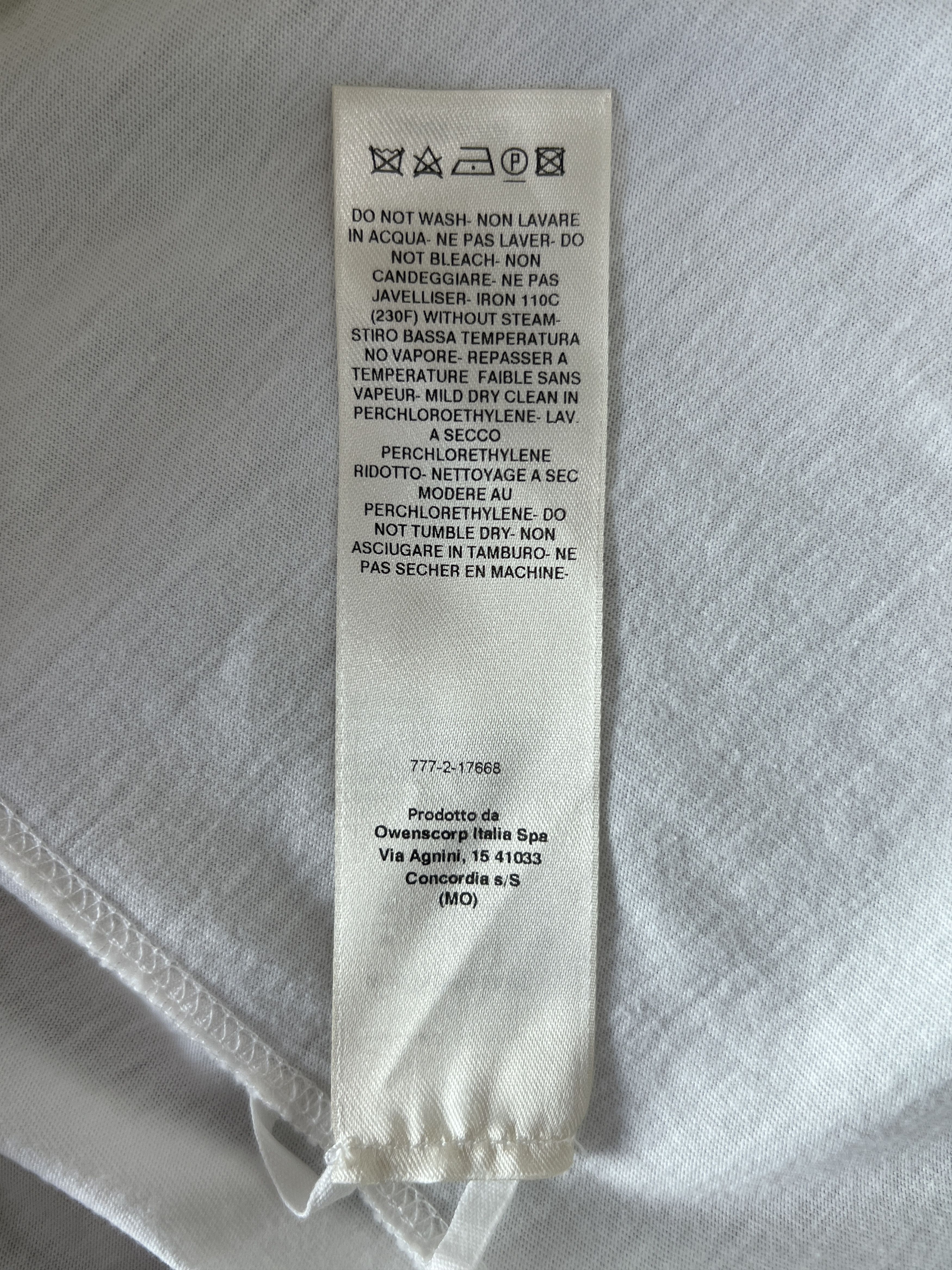 Rick Owens Rick Owens Zip Pocket Tee Milk White Medium Size US M / EU 48-50 / 2 - 7 Thumbnail
