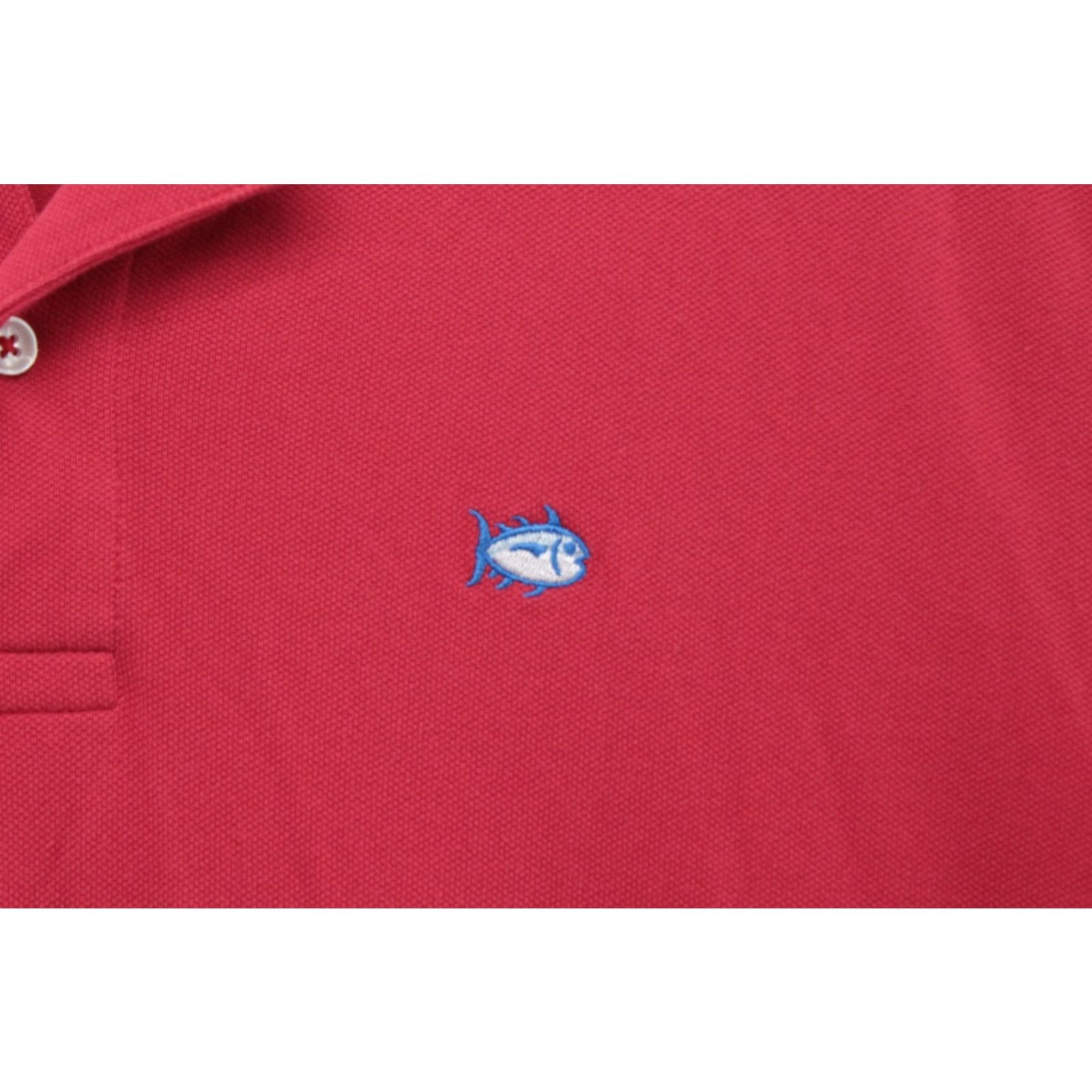 Southern Tide Southern Tide Polo Shirt Men's XXL The Skipjack Red Cotton Stretch Preppy Stylish Size US XXL / EU 58 / 5 - 3 Thumbnail