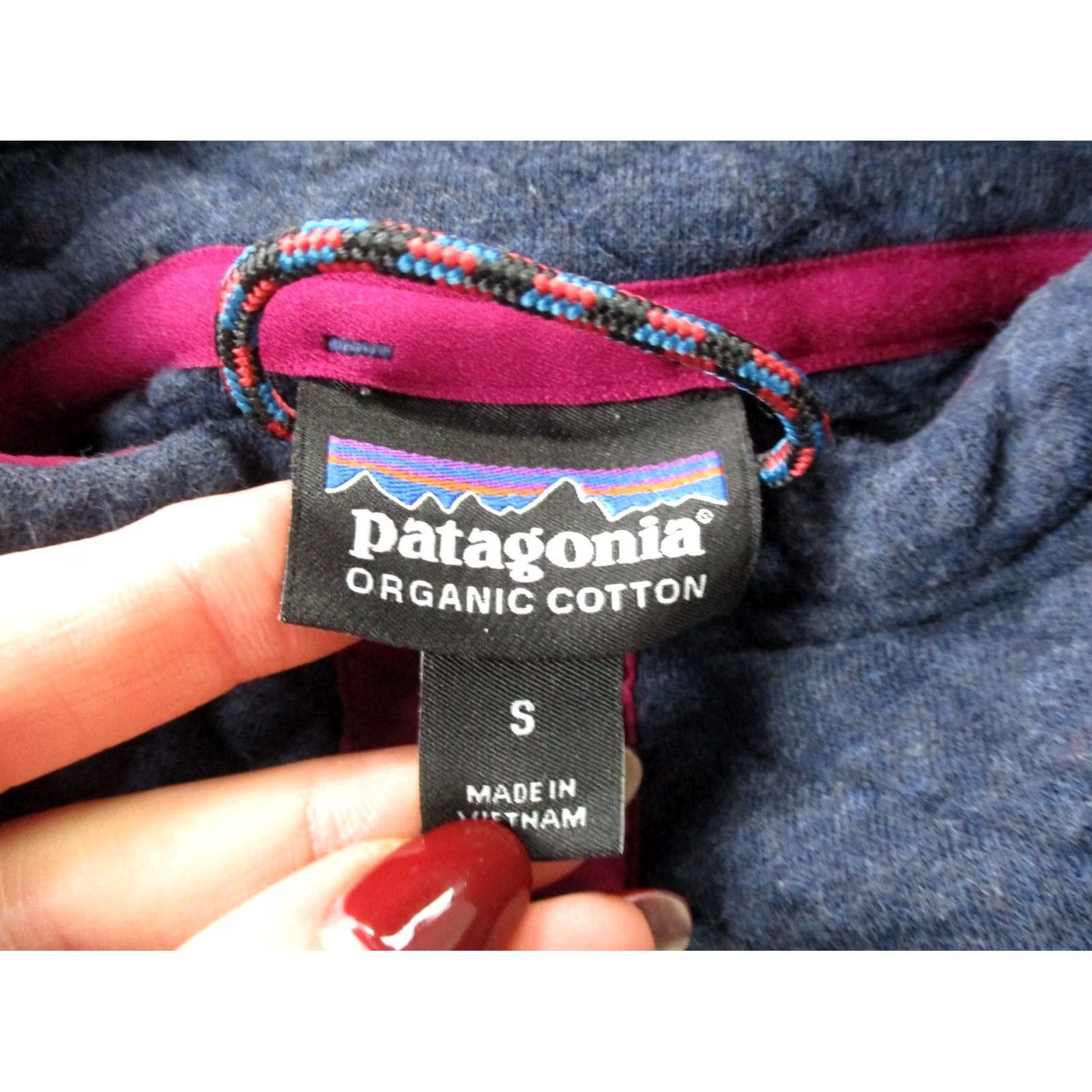Patagonia Patagonia Jacket Womens S Blue Quilted Snap T Jumper Logo Cotton Size S / US 4 / IT 40 - 7 Thumbnail