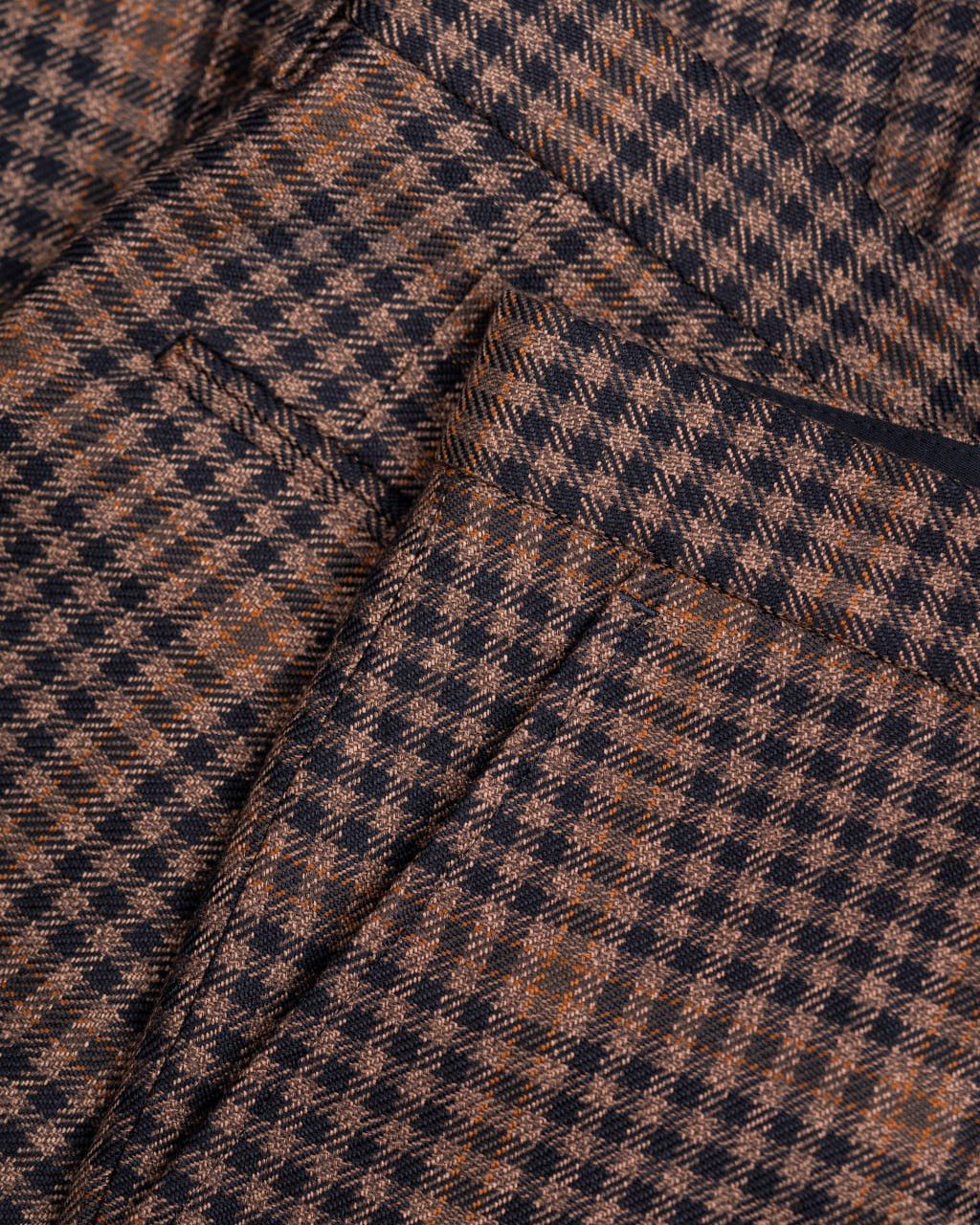 DRIES VAN NOTEN checked wool trousers / pants
