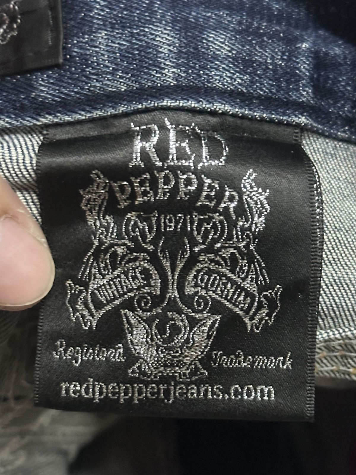 Ed Hardy Vintage Ed Hardy x Red Pepper Baggy Style With Faded Wash Size US 32 / EU 48 - 11 Thumbnail