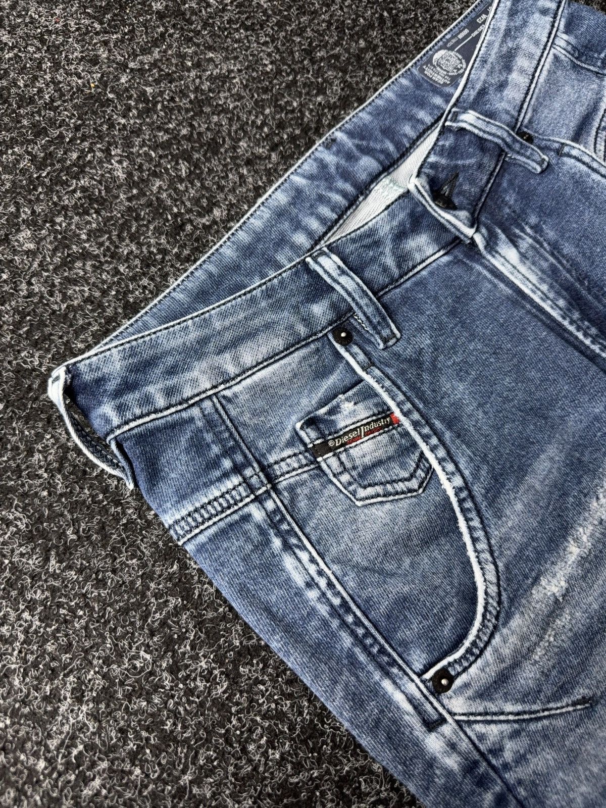 Diesel Vintage 00s Distressed Luxury Diesel Denim pants jeans Size 28" / US 6 / IT 42 - 5 Thumbnail